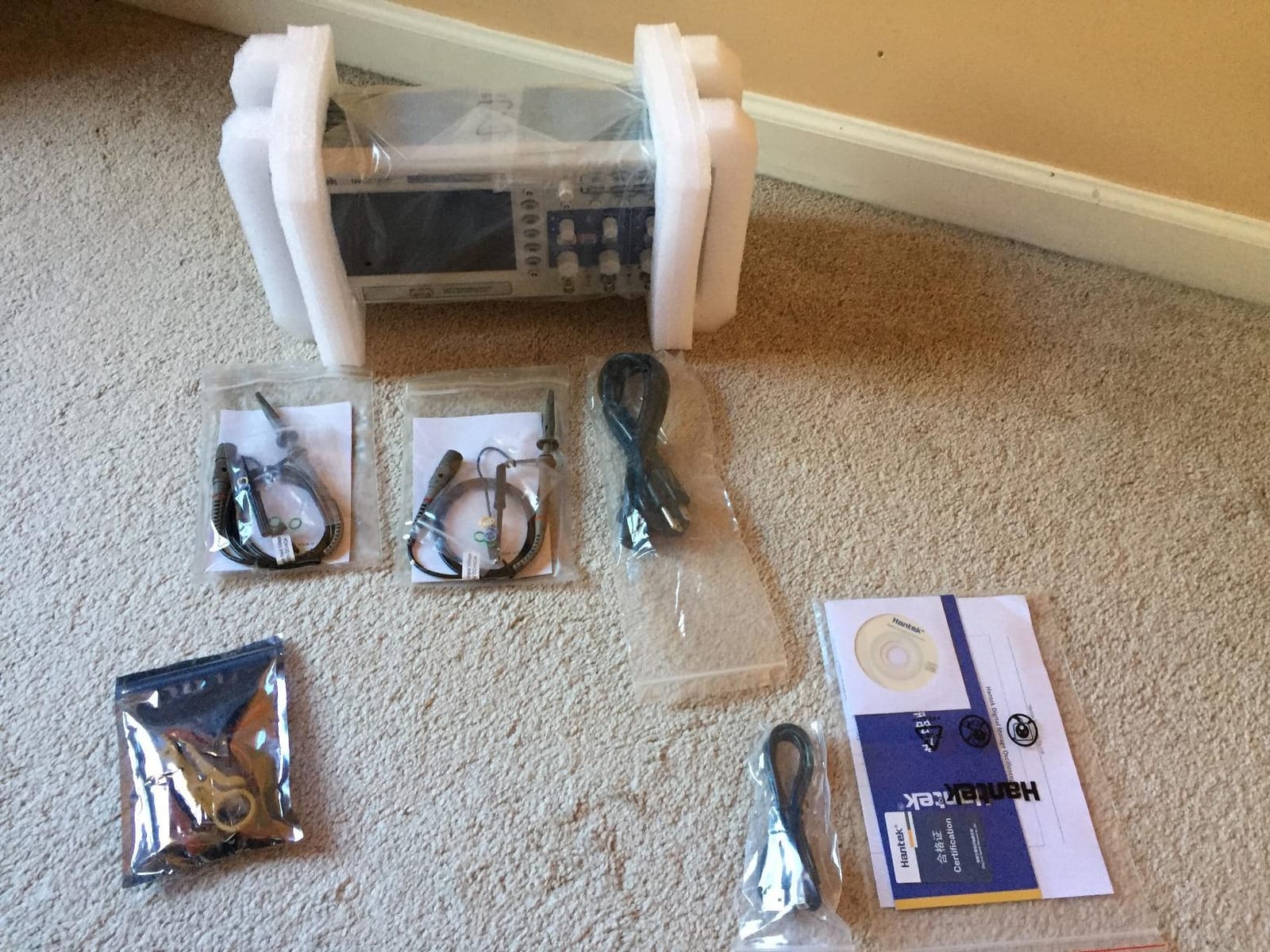 Hantek DSO5102P Digital Storage Oscilloscope 100MHz 1GSa/s 40K, 2CH customer photo 2