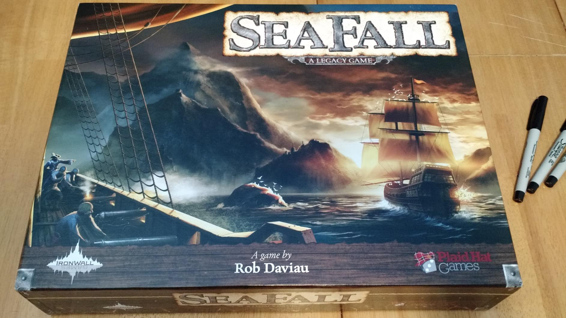SeaFall Board Game - Legacy Game of Exploration and Adventure! Strategy Game for Kids & Adults, Ages 14+, 3-5 Players, 90-120 Min Playtime, Made by Plaid Hat Games customer photo 1