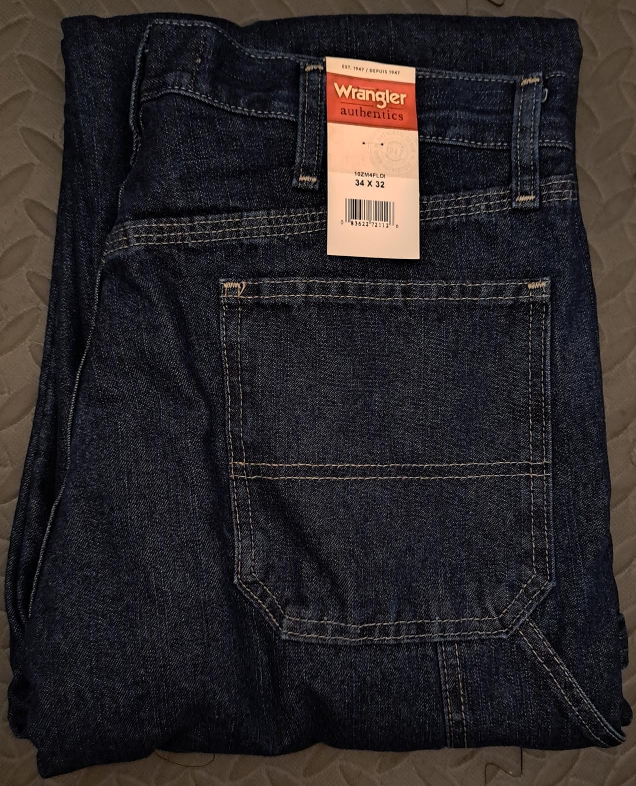 Wrangler Authentics Men's Fleece Lined Carpenter Pant customer photo 2