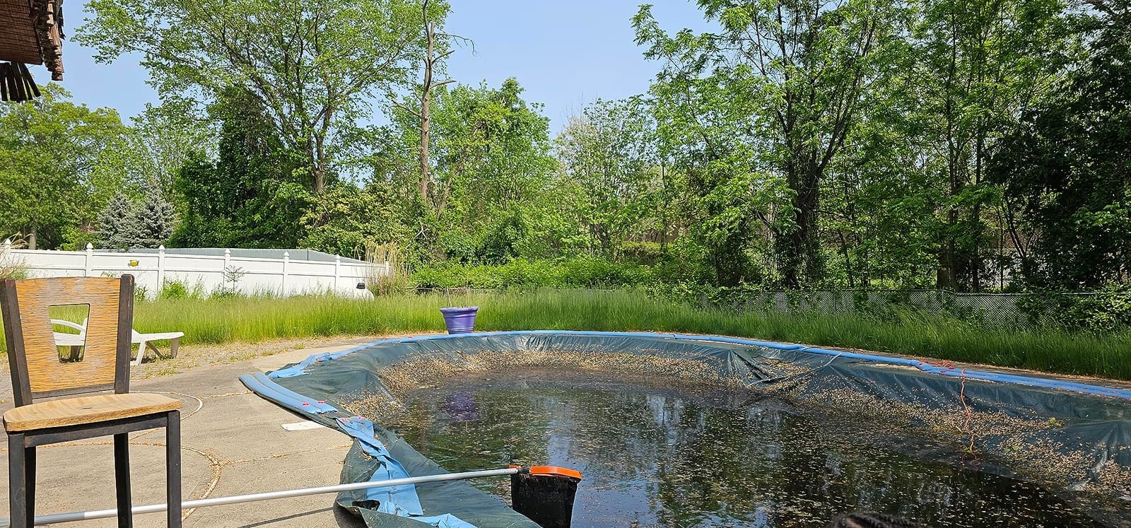 Pool Cover Pump - 75W 10 GPM 120V - 16 ft Hose - ABS Plastic | Submersible Design, Flat Base For Shallow Water, Manual Shut Off, 16 ft Power Cord, 4 x 5 x 4 in, For Spas And Ponds customer photo 1