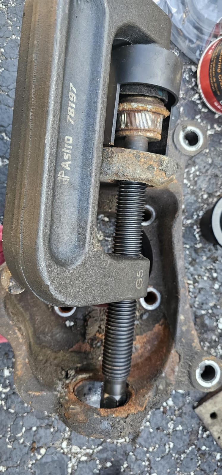Astro Tools 78197 Goliath LARGE Ball Joint Service Tool and Master Adapter Set customer photo 2