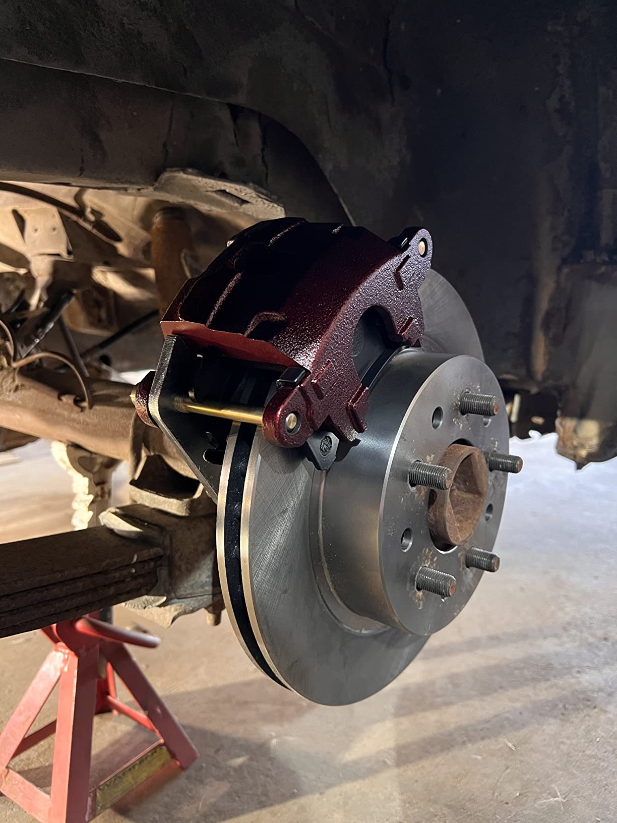 Speedway Motors Complete Rear-End Bolt-On Disc Brake Kit Conversion, Universal Kit Fits Ford 8 or 9 Inch, Complete Kit for Easy Installation to Increase Stopping Power customer photo 2