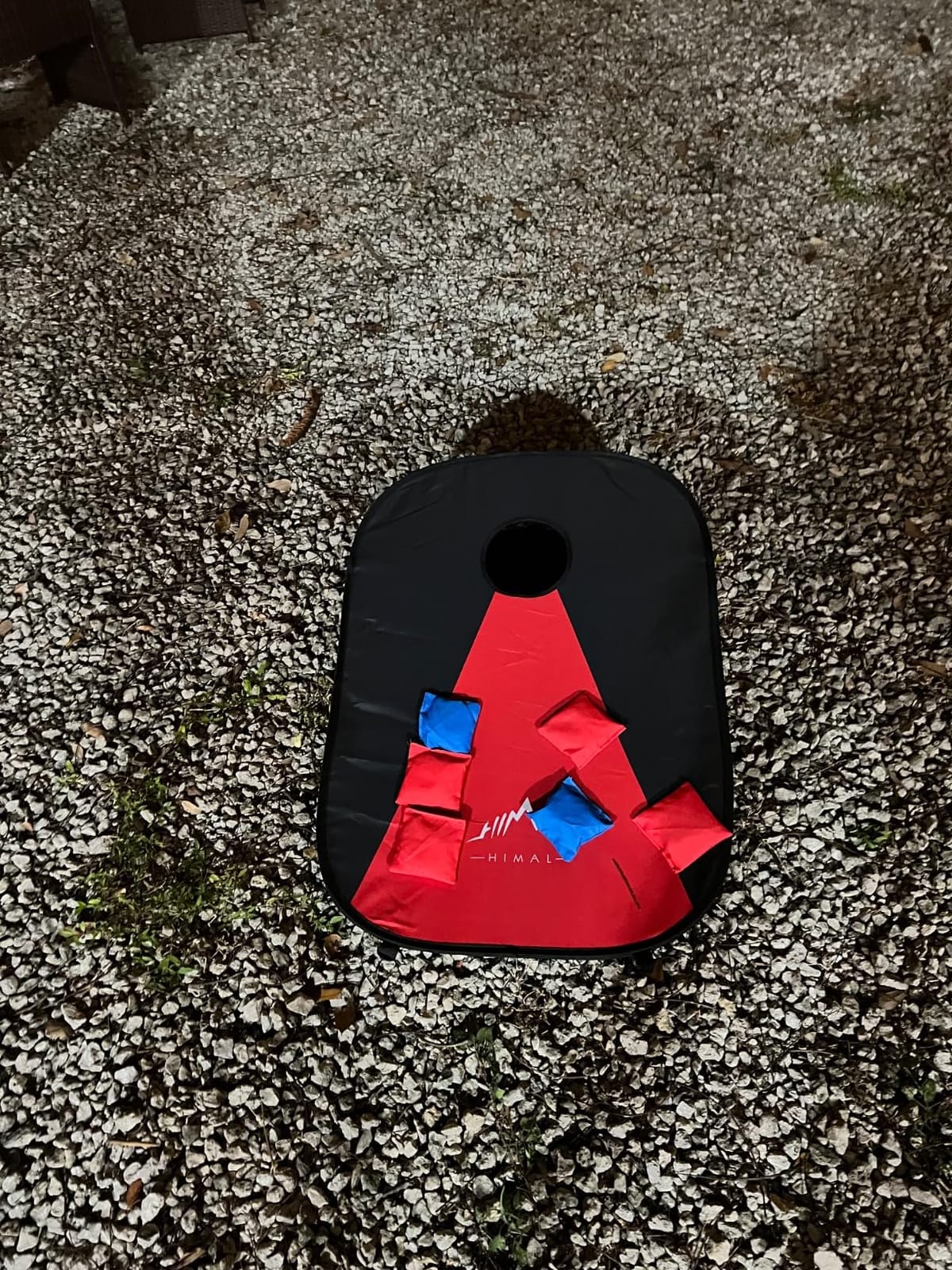 Himal Outdoors Portable Cornhole Board Set, Foldable 3 x 2 Ft | 8 Toss Bags, Carrying Case, Outdoor Lawn Toss Boards, For Backyard, Camping, Tailgating and Beach customer photo 2