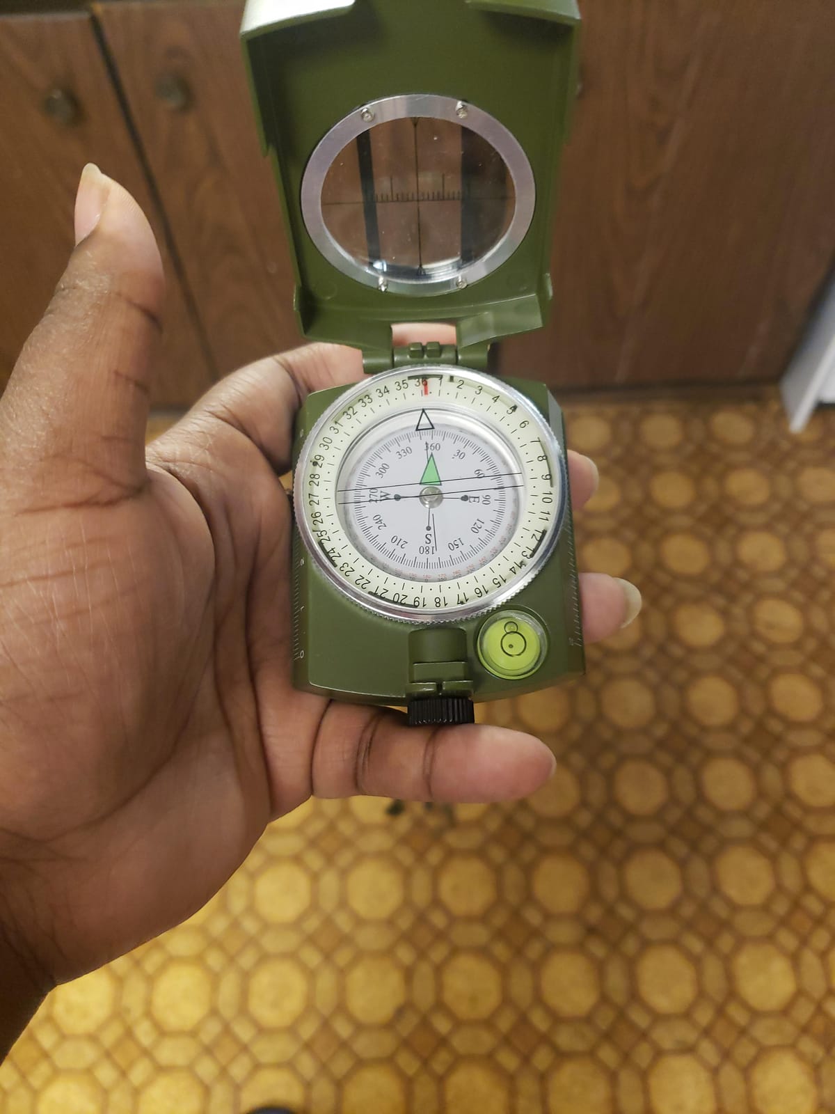 Sportneer Compass: Accurate Durable Lightweight Orienteering Compass with Strap and Carrying Case, Glow in The Dark Waterproof Hiking Essentials for Camping Backpacking, Best Survival Gifts for Kids customer photo 1