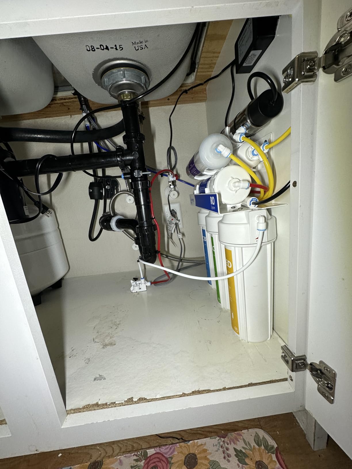 Express Water ROALKUV10M, 11-Stage RO Water Filter System, Alkaline & UV | 100 GPD, NSF Certified 372, Modern Chrome Faucet, Removes Up to 99.99% of Contaminants, Quick Installation customer photo 2