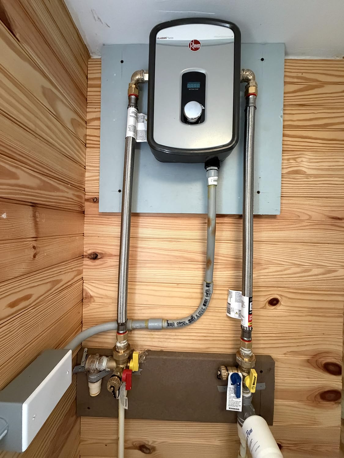 Rheem RTEX-08, 8kW Professional Classic 240V Tankless Electric Water Heater customer photo 2