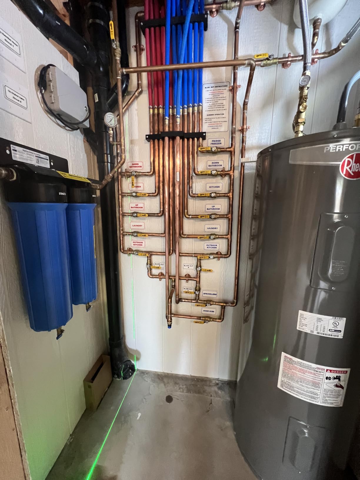 iSpring Iron, Mangaese Whole House Water Filter System Also Eliminates Chlorine, Taste, and Odor, 2-Stage Commercial-Grade 20