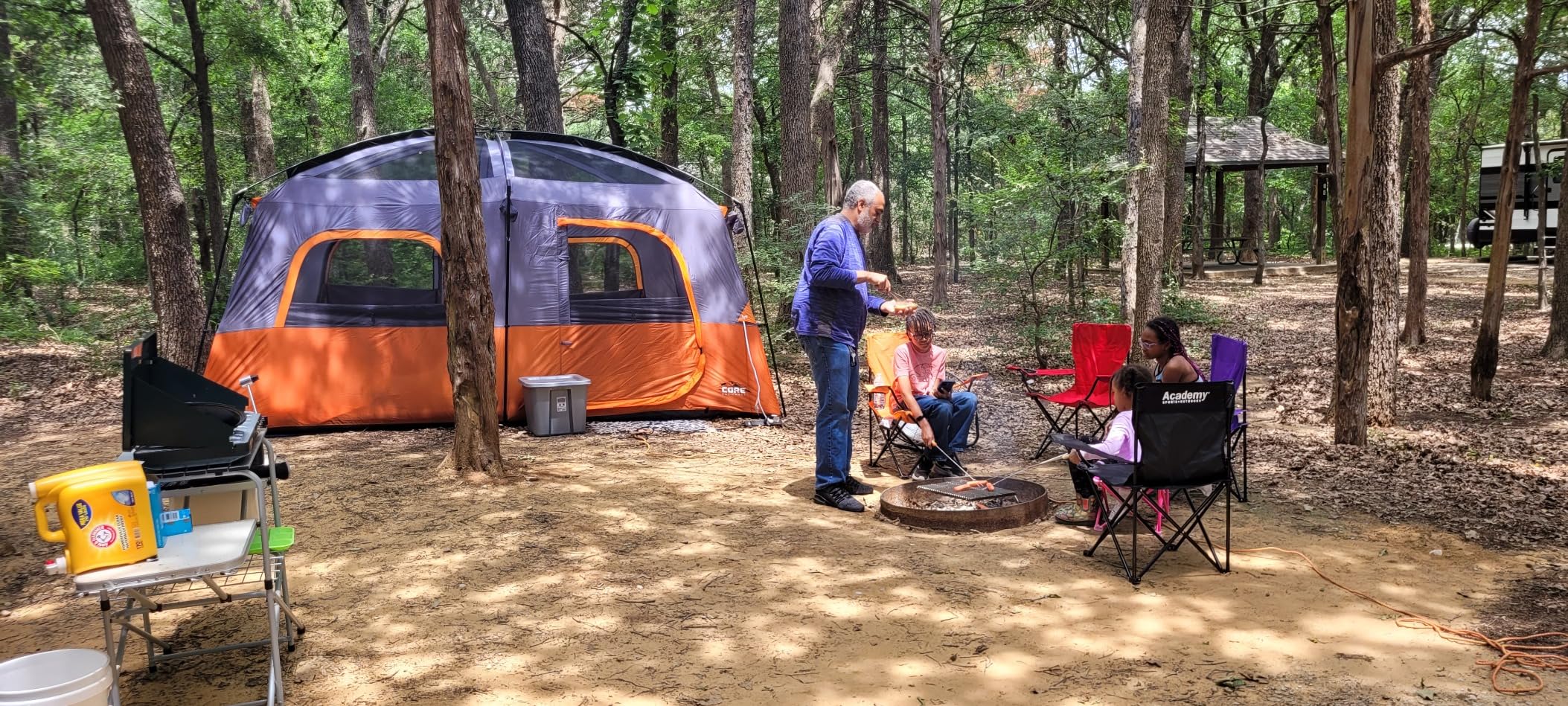 CORE Tent for Family Camping | 10 Person / 11 Person / 12 Person Large Multi Room Cabin Tents for Car Camping & Outdoor Adventures customer photo 2
