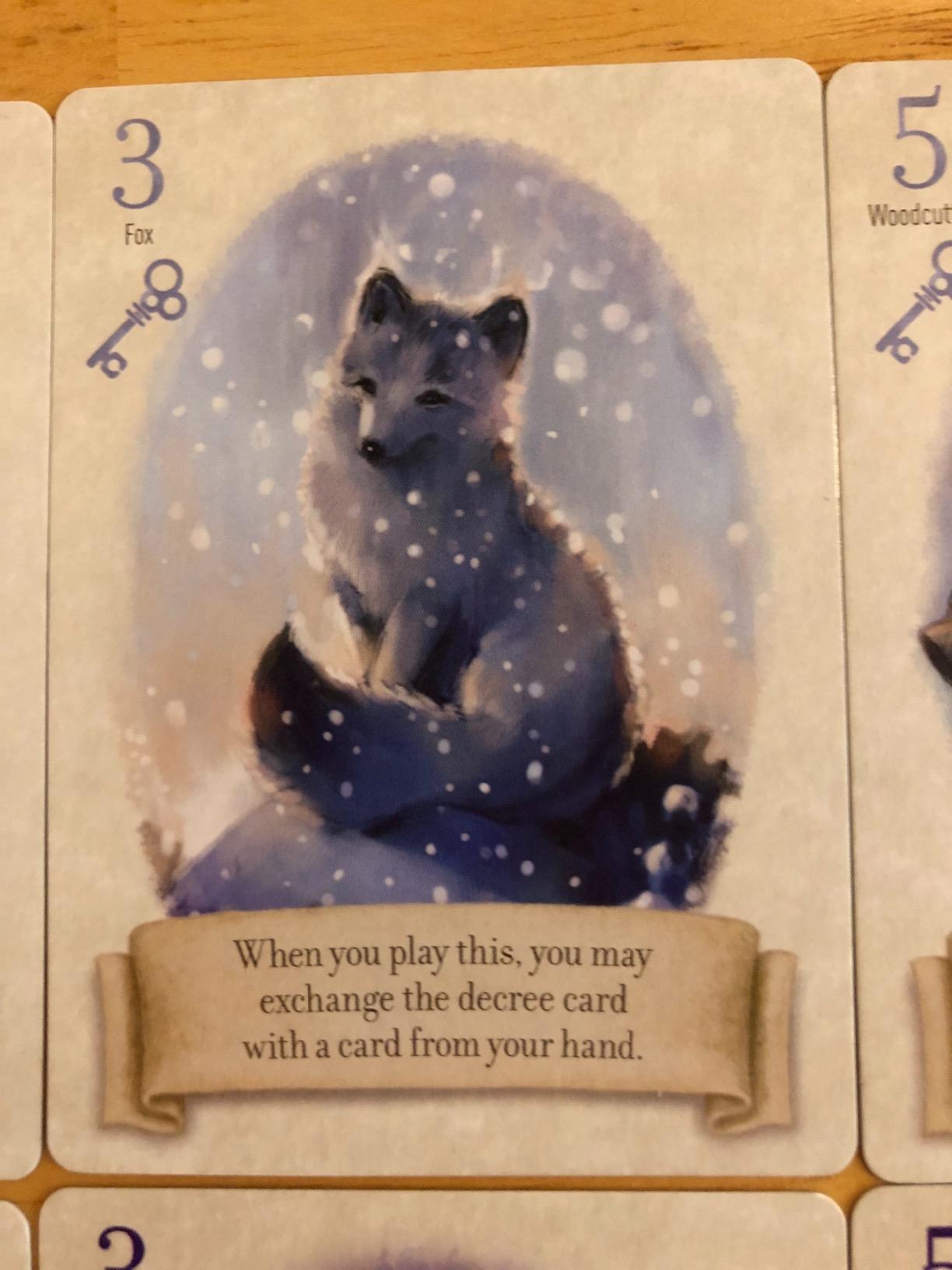 Renegade Game Studios Fox in the Forest, 2 Player Card Games, Trick-Taking Strategy Game for Adults, Compact Travel Board Game, 30 min customer photo 1