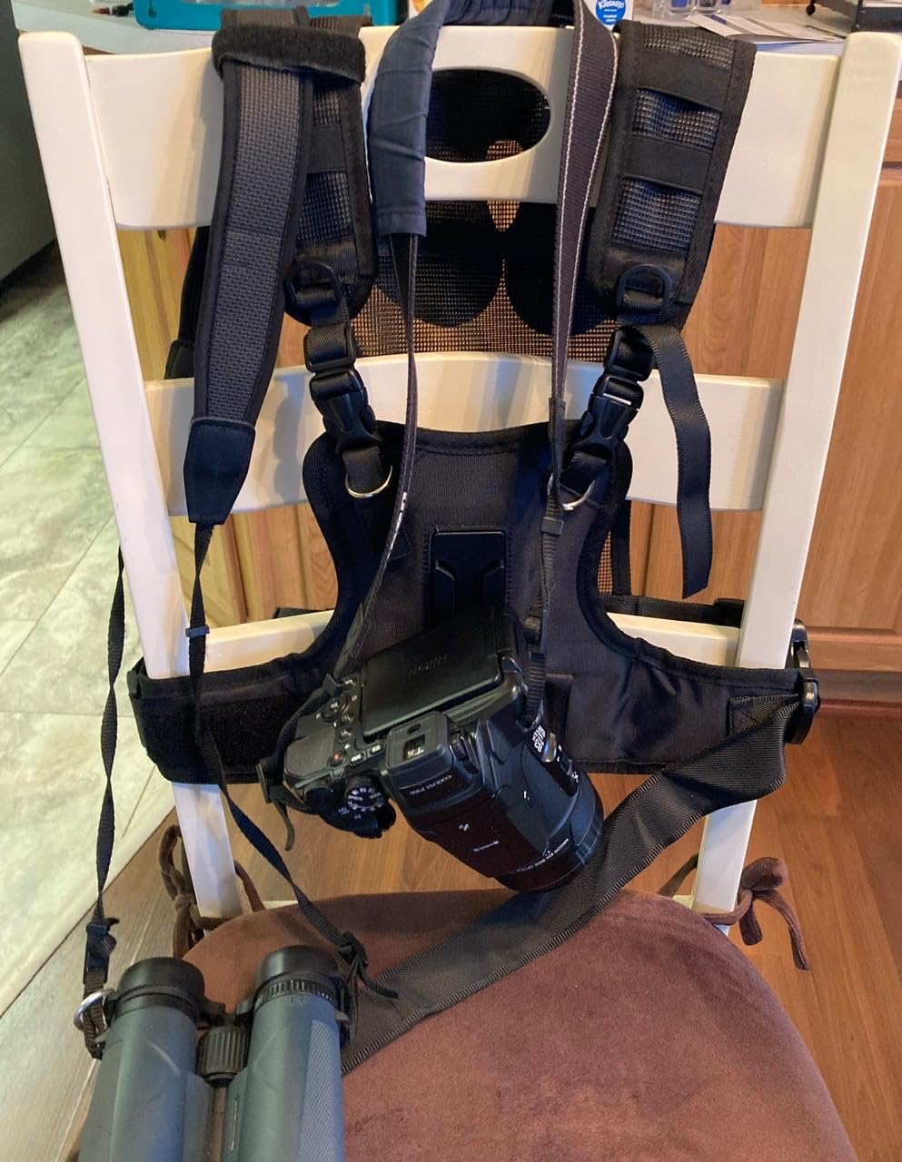Nicama Camera Harness Carrier Chest Vest for 2 Cameras customer photo 1