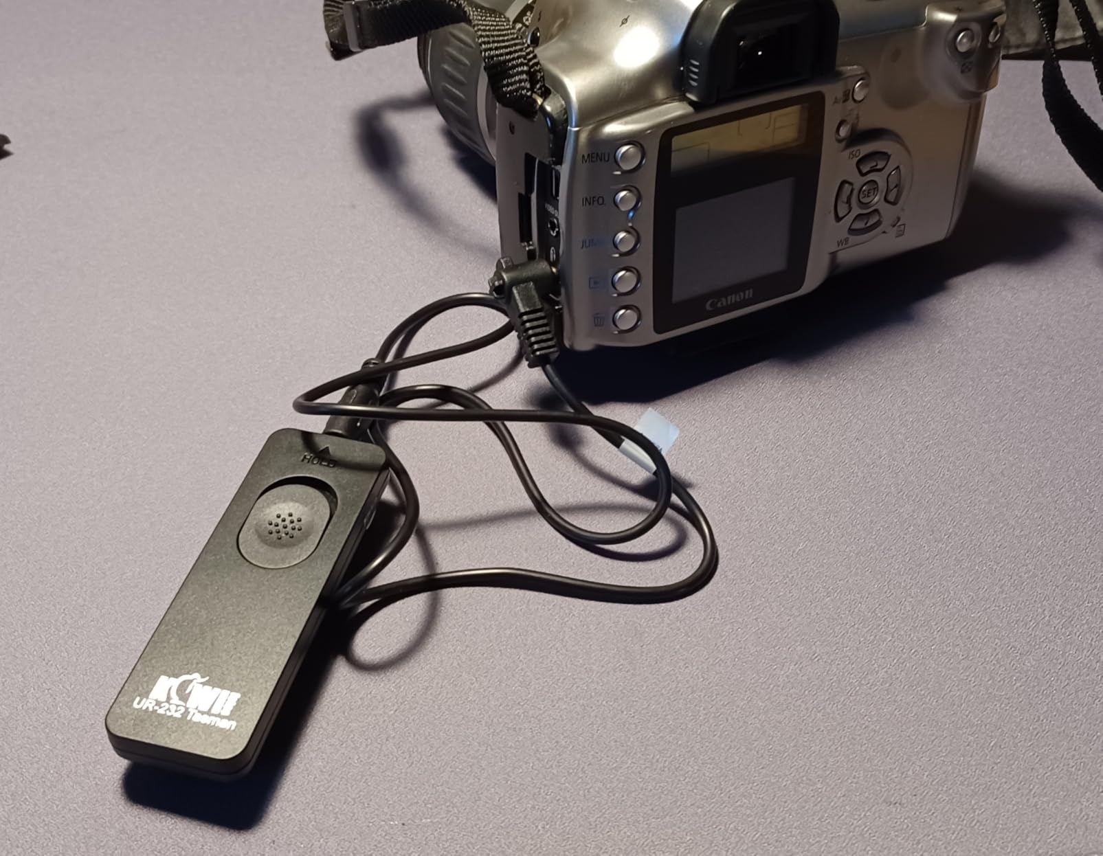 Kiwifotos RS-80N3 Remote Control Shutter Release for Canon R1 R5 R3 5D 6D | for Canon EOS 5D Mark IV III II 6D Mark II 7D 7D Mark II 5DsR 1DX III 1Ds III & More Camera with 3-Pin Connection, Anti-Shake customer photo 1