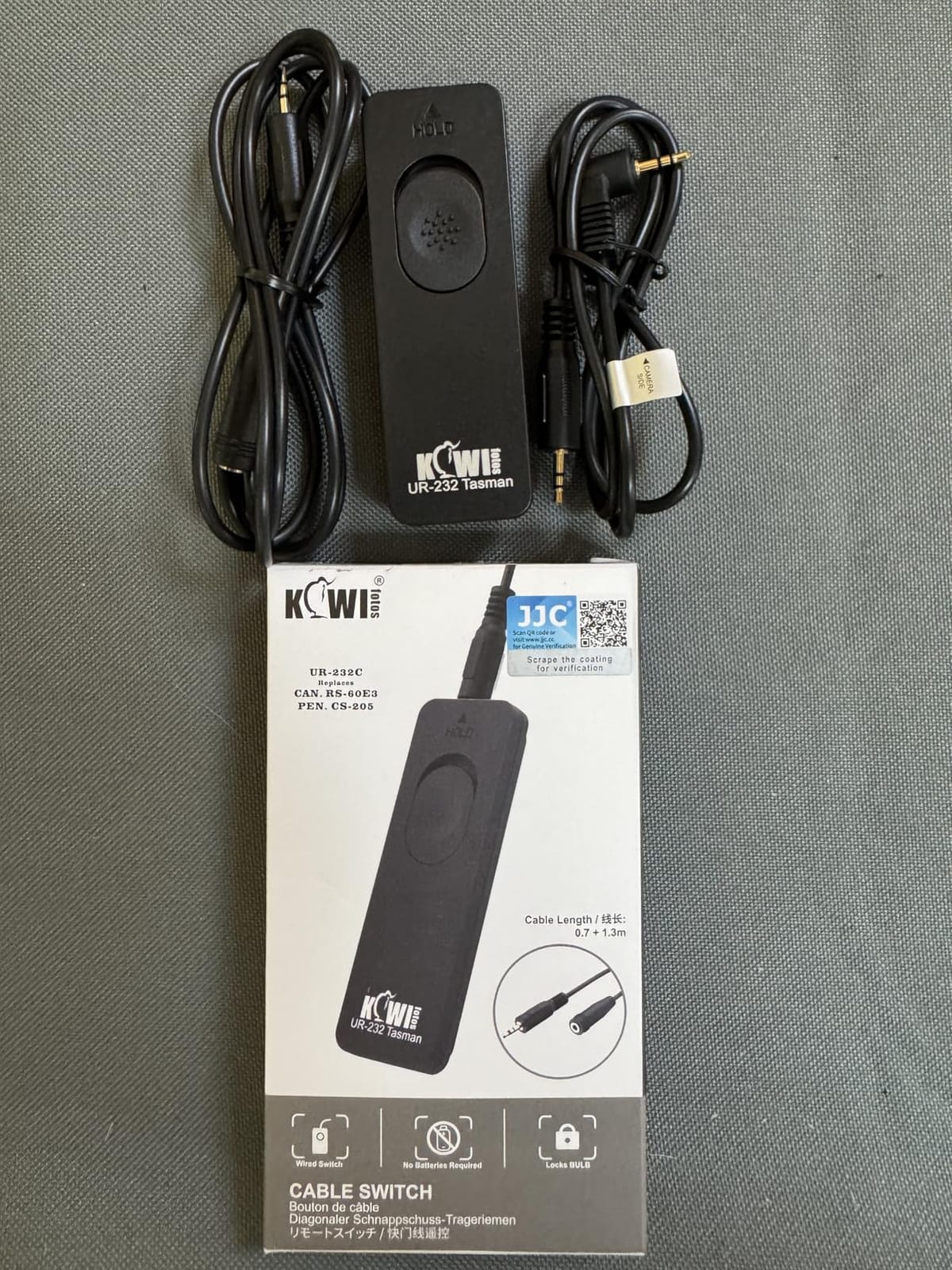 Kiwifotos RS-80N3 Remote Control Shutter Release for Canon R1 R5 R3 5D 6D | for Canon EOS 5D Mark IV III II 6D Mark II 7D 7D Mark II 5DsR 1DX III 1Ds III & More Camera with 3-Pin Connection, Anti-Shake customer photo 2