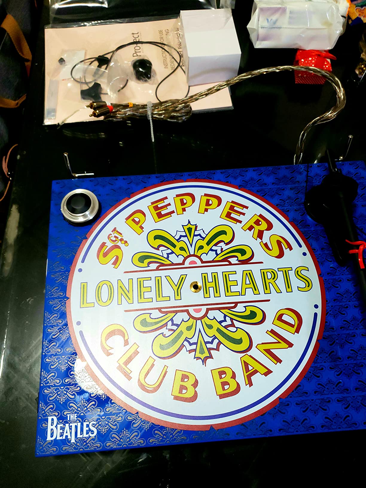 Pro-Ject The Beatles SGT. Pepper Essential III, Special Edition Turntable with 8.6