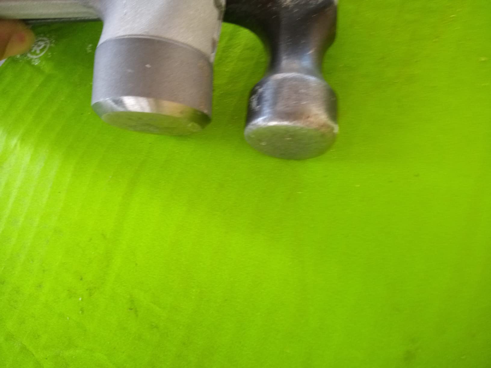 ESTWING AL-PRO Aluminum Framing Hammer - 14 oz Straight Rip Claw with Smooth Face & Shock Reduction Grip - ALBL, Blue customer photo 2