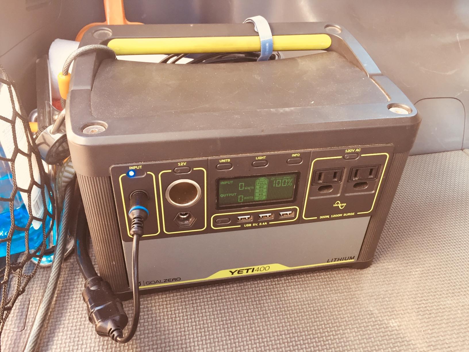 Goal Zero 98060 4 x 8 mm Interface High Power Port Black Cable and Adapter, Combines Up to 4 Boulder Solar Panels into One HPP Connector for Larger Yeti Power Stations customer photo 1