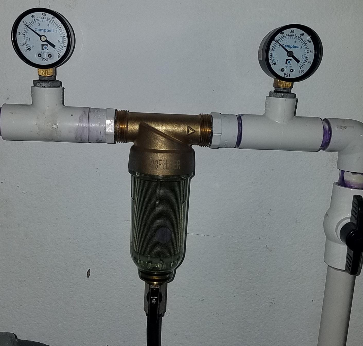 iSpring WSP-100 Whole House Spin Down Sediment Filter, 100 Micron customer photo 2