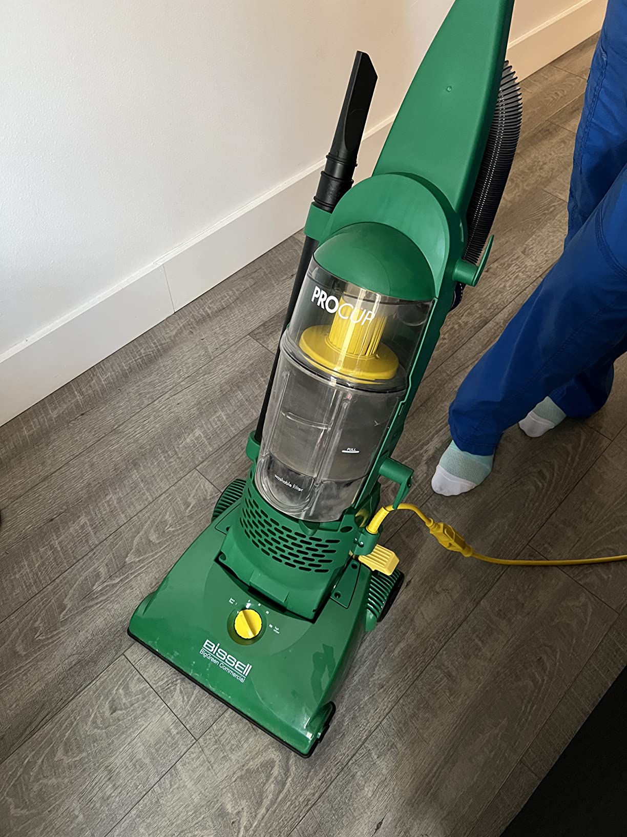 Bissell Commercial BGU1937T Pro Cup Bagless Upright Vacuum with On-Board Tools customer photo 1