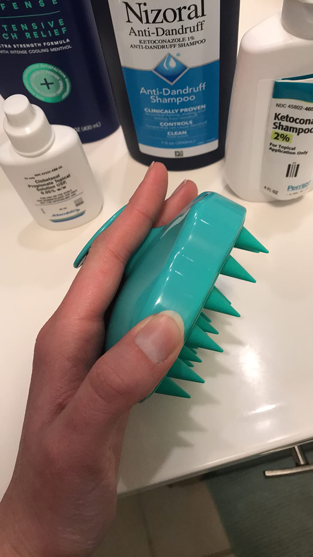 Maxsoft Hair Scalp Massager Shampoo Brush, Scalp Care Brush customer photo 1