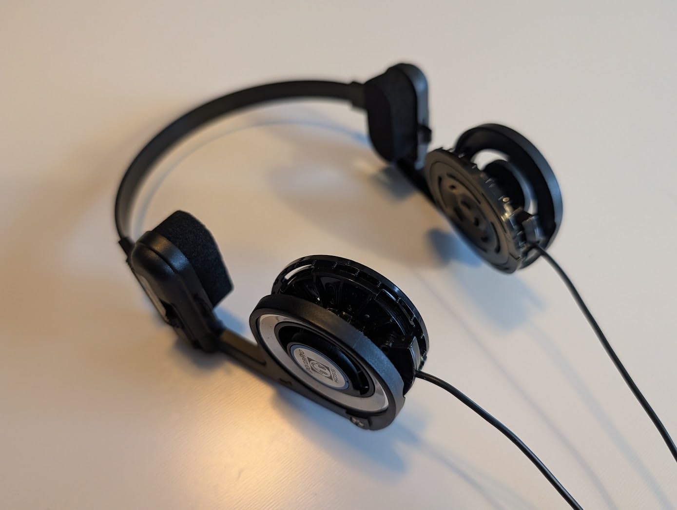 Koss Porta Pro Black Retro 80s Style On-Ear Headphones, Wired 3.5mm Plug | Collapsible Design, Soft Case Included, Audiophile customer photo 2