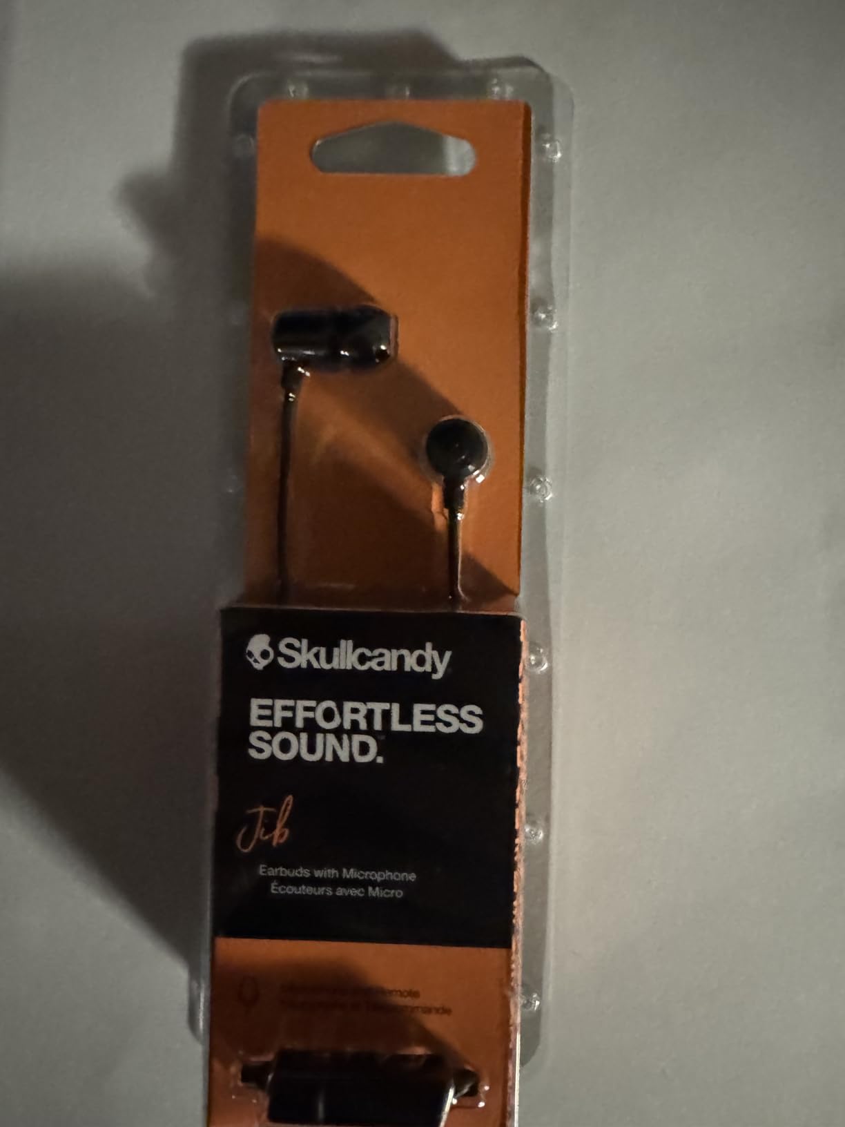 Skullcandy Jib Wired Earbuds with 3.5mm AUX Plug, Noise Isolating Fit, In-Line Microphone Call and Track Control, Convenient for Travel - Black customer photo 2