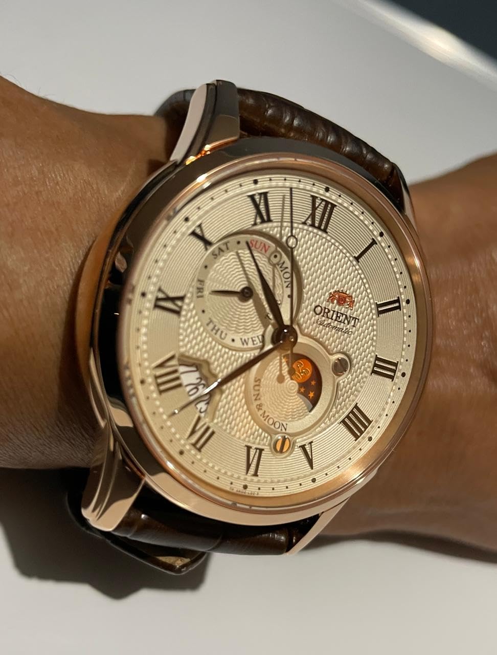 [オリエント] Orient Sun&Moon サンアンドムーン 自動巻き腕時計 機械式 オートマティック customer photo 1
