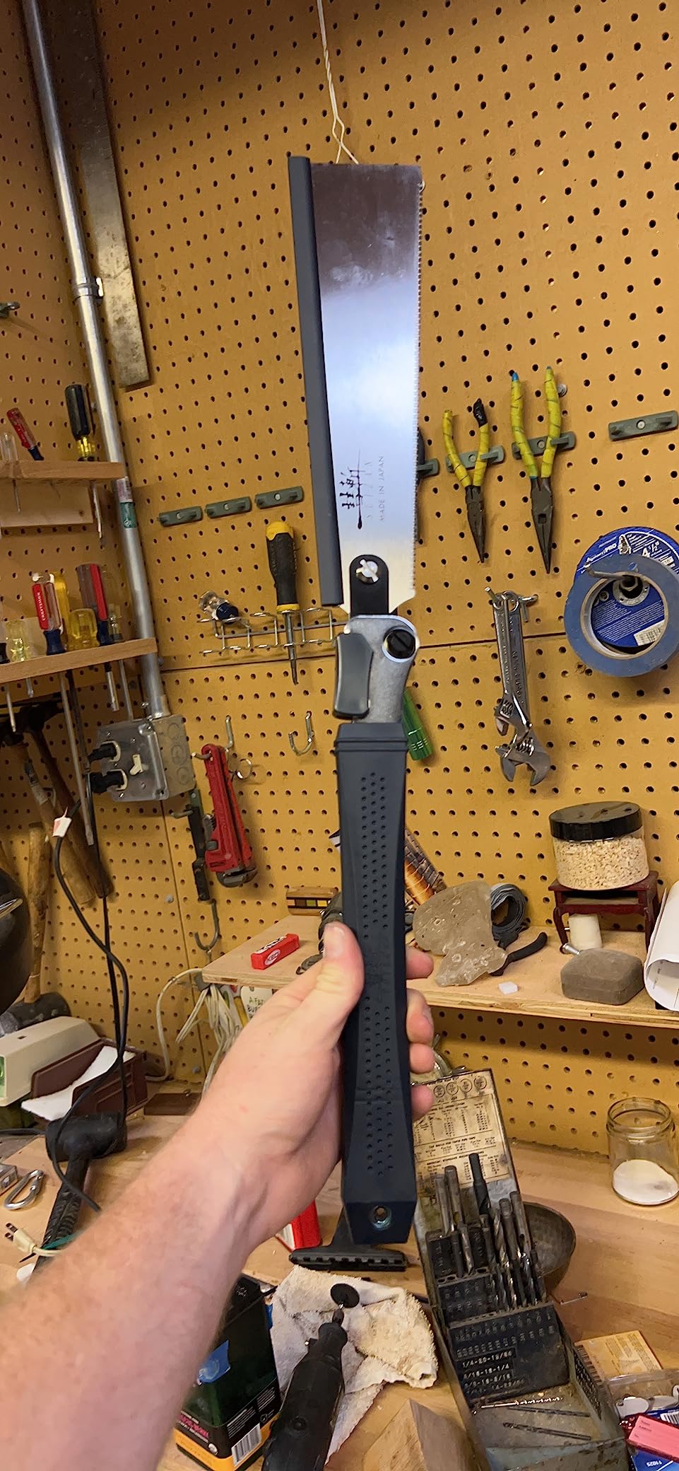 SUIZAN Folding Ryoba Double Edge Saw 9.5