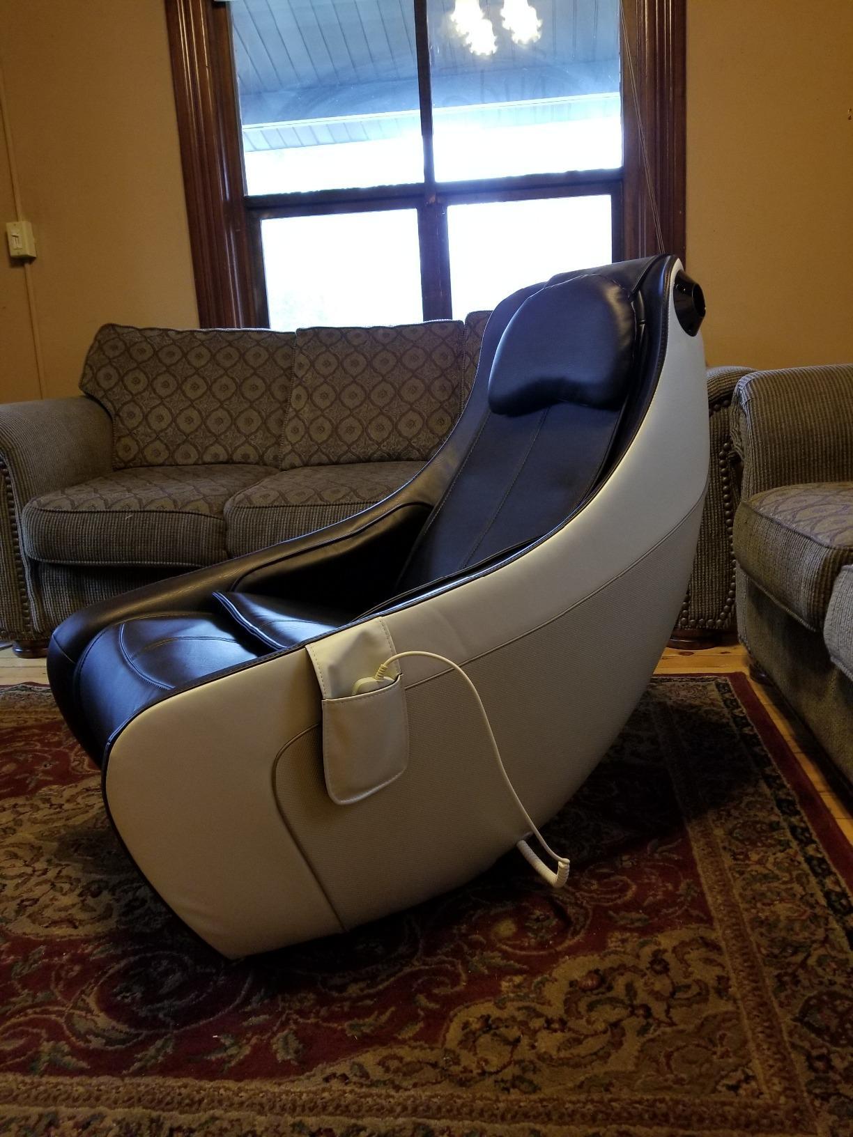 CirC Premium Massage Chair - SL Track, Heated, Ergonomic, Full Body, Deep Tissue, Shiatsu and Remote-Controlled, Home & Office Use (Burnt Coffee) customer photo 2