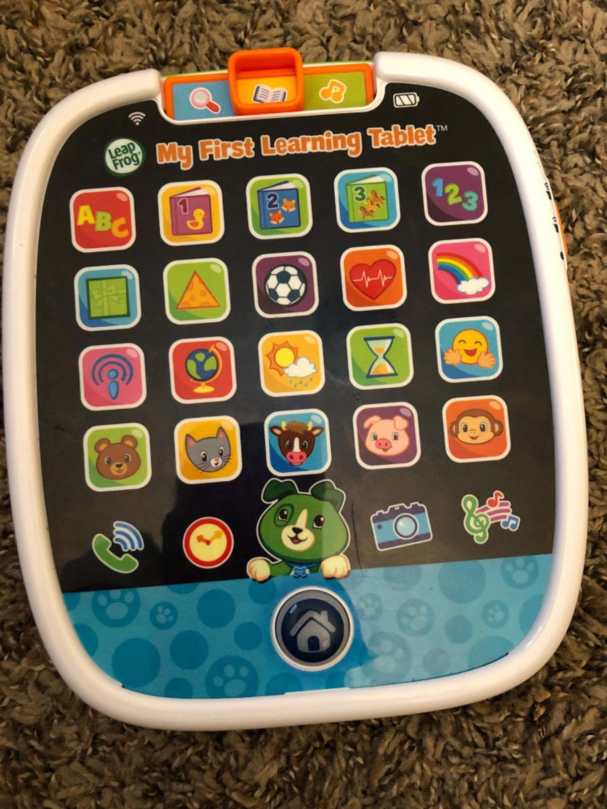 LeapFrog My First Learning Tablet, Scout customer photo 2