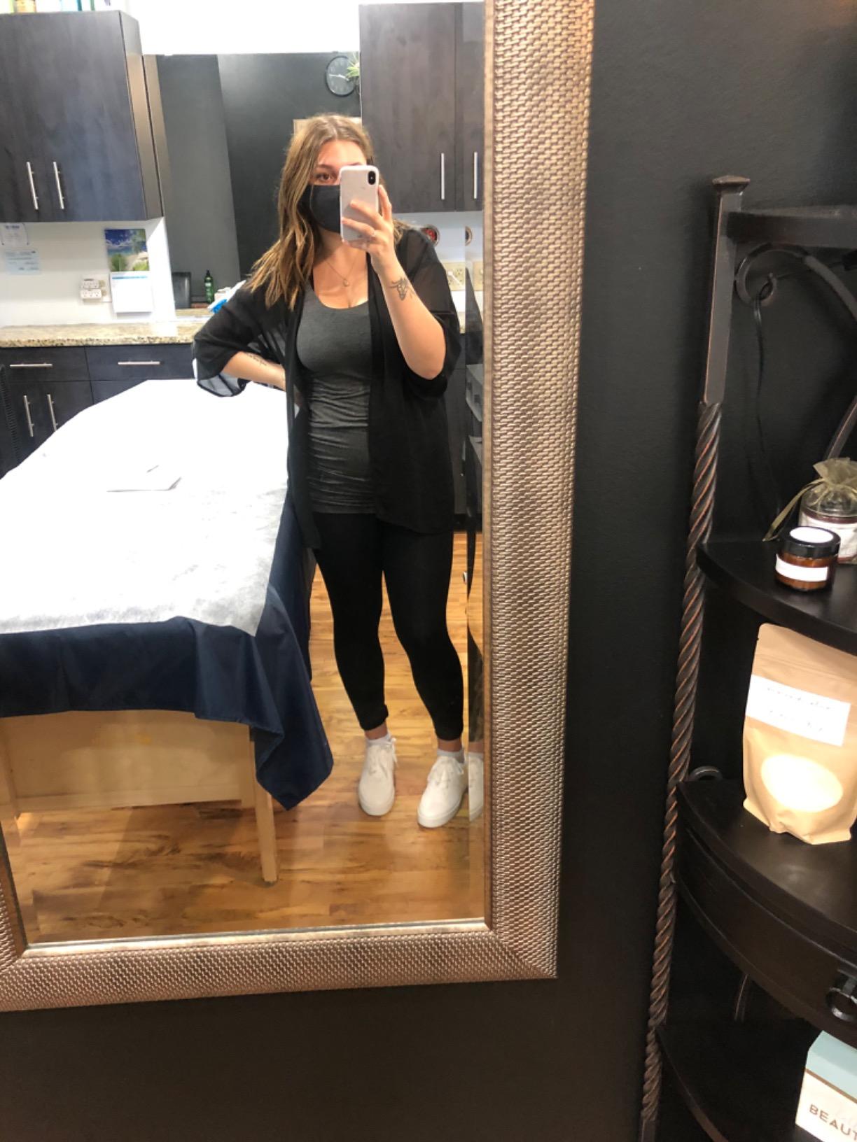 Kindred Bravely Louisa Maternity Leggings with Pockets Pregnancy Postpartum customer photo 2