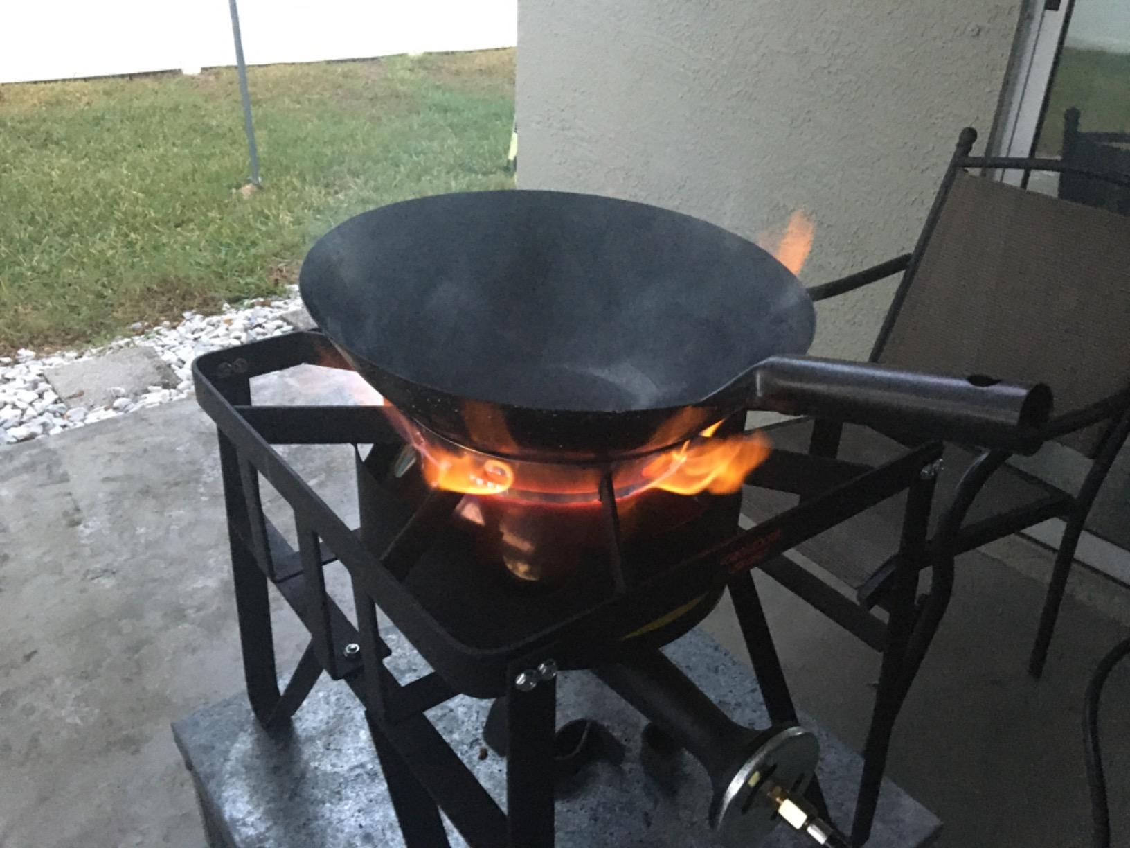Concord Deluxe Banjo Single Propane Burner, 200,000 BTU Portable Outdoor Stove for Camping Cooking/Home Brewing/Making Sauces, 16