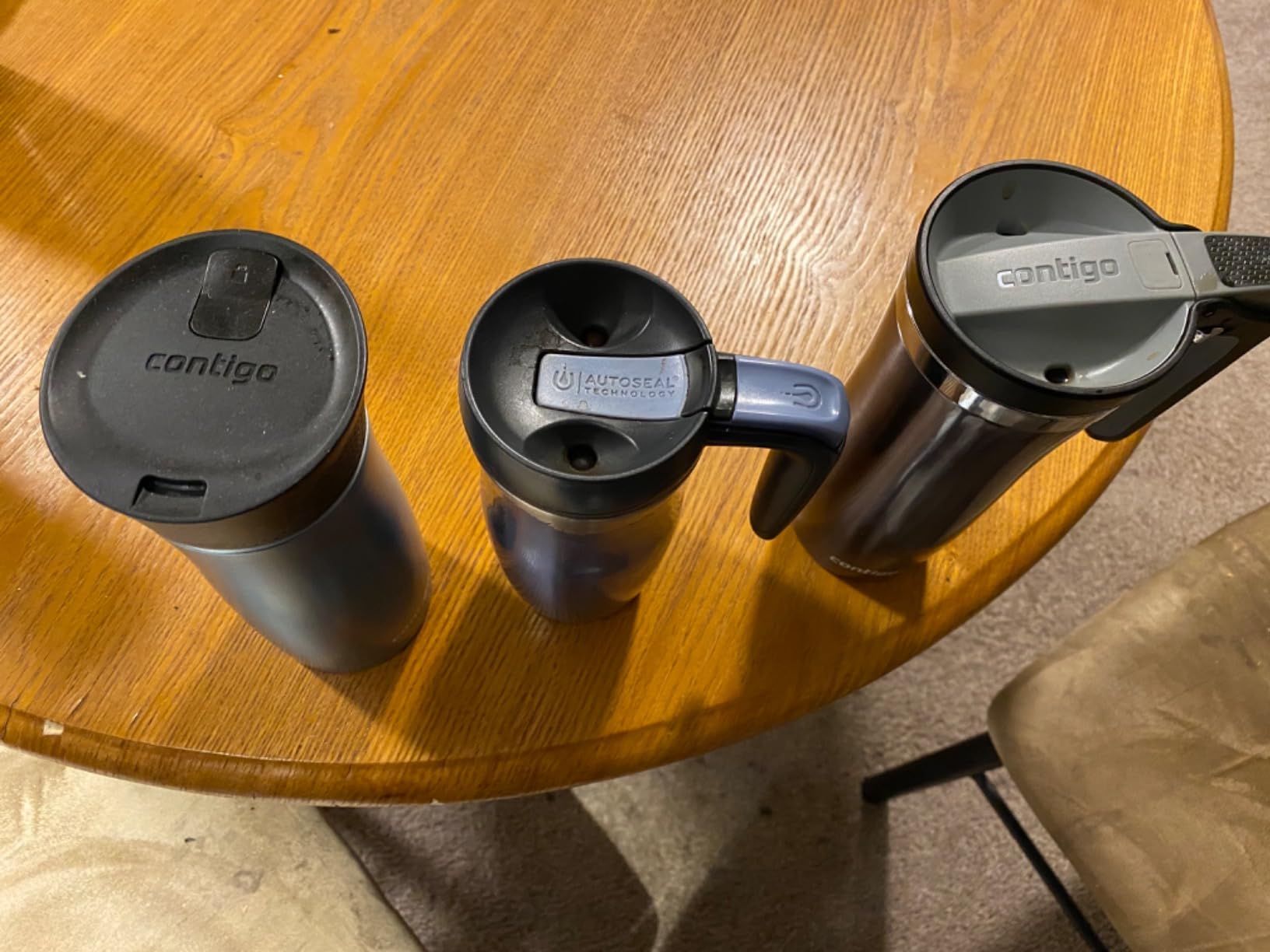 Contigo Handled AUTOSEAL Stainless Steel Travel Mug with Easy-Clean Lid 16 oz customer photo 1