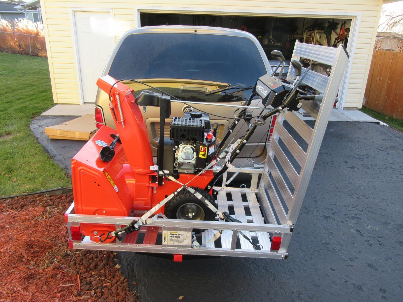 MaxxHaul 80779 Aluminum Hitch Mount Wheelchair/Mobility Carrier - 50