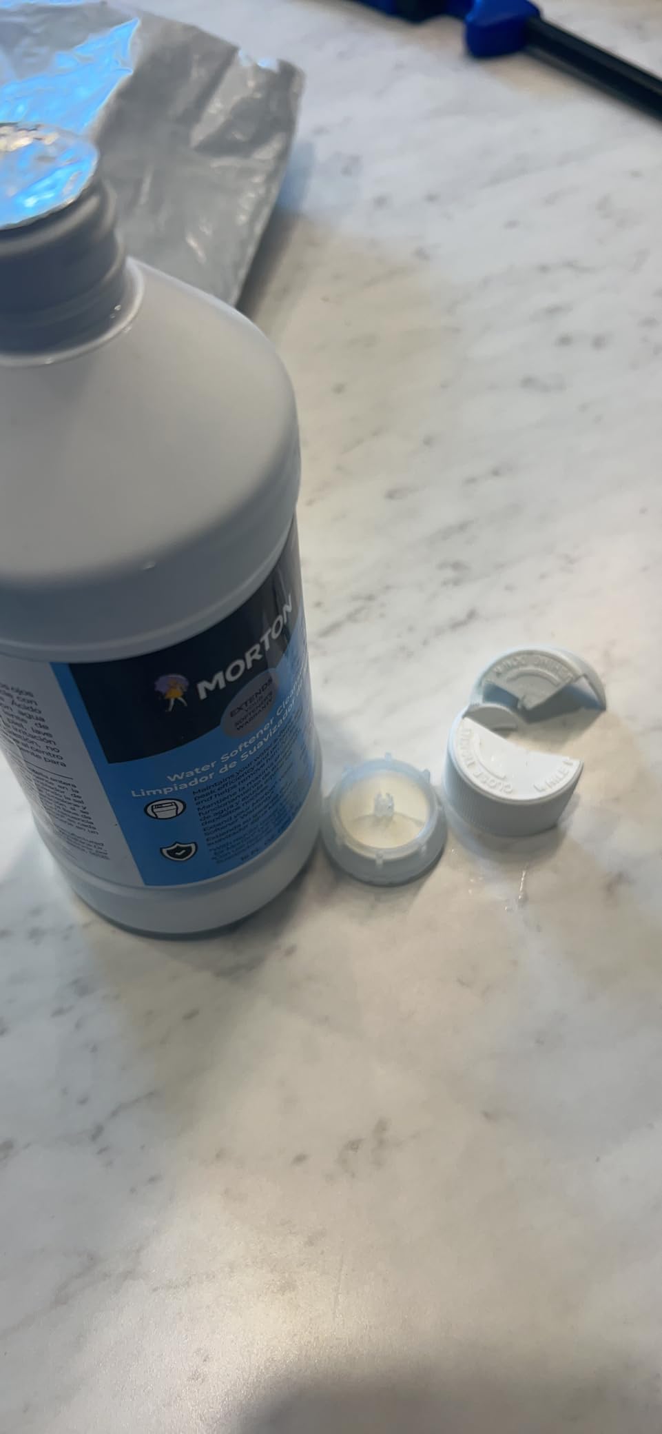 Morton MWSC Universal Water Softener Cleanser - Removes Iron, Sediment & Rust Buildup customer photo 2