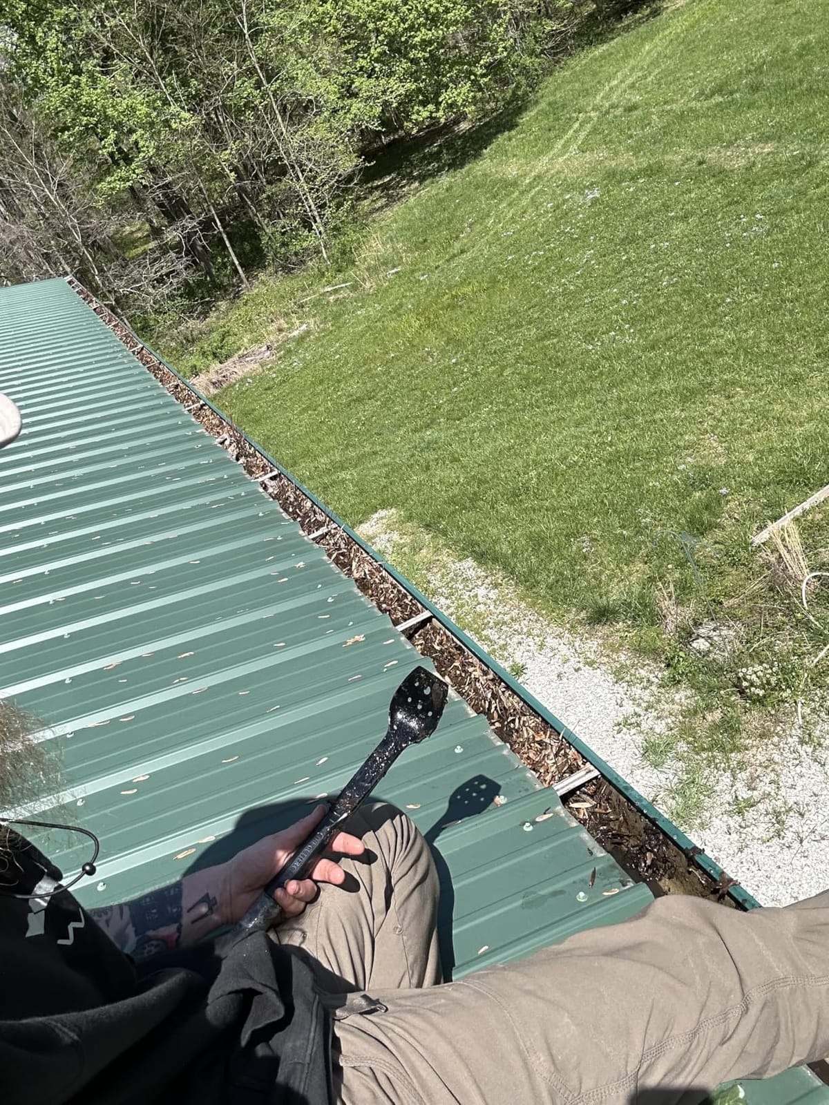 Gutter Cleaning Spoon Scoop Gutter Getter Cleaner (1) customer photo 1