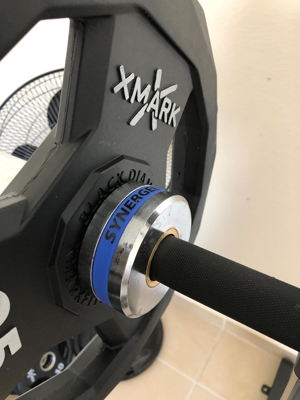 Open 15kg and 20kg Black Phosphate and Chrome Olympic Barbell. Rated 1000lbs for Weightlifting and Powerlifting. customer photo 1