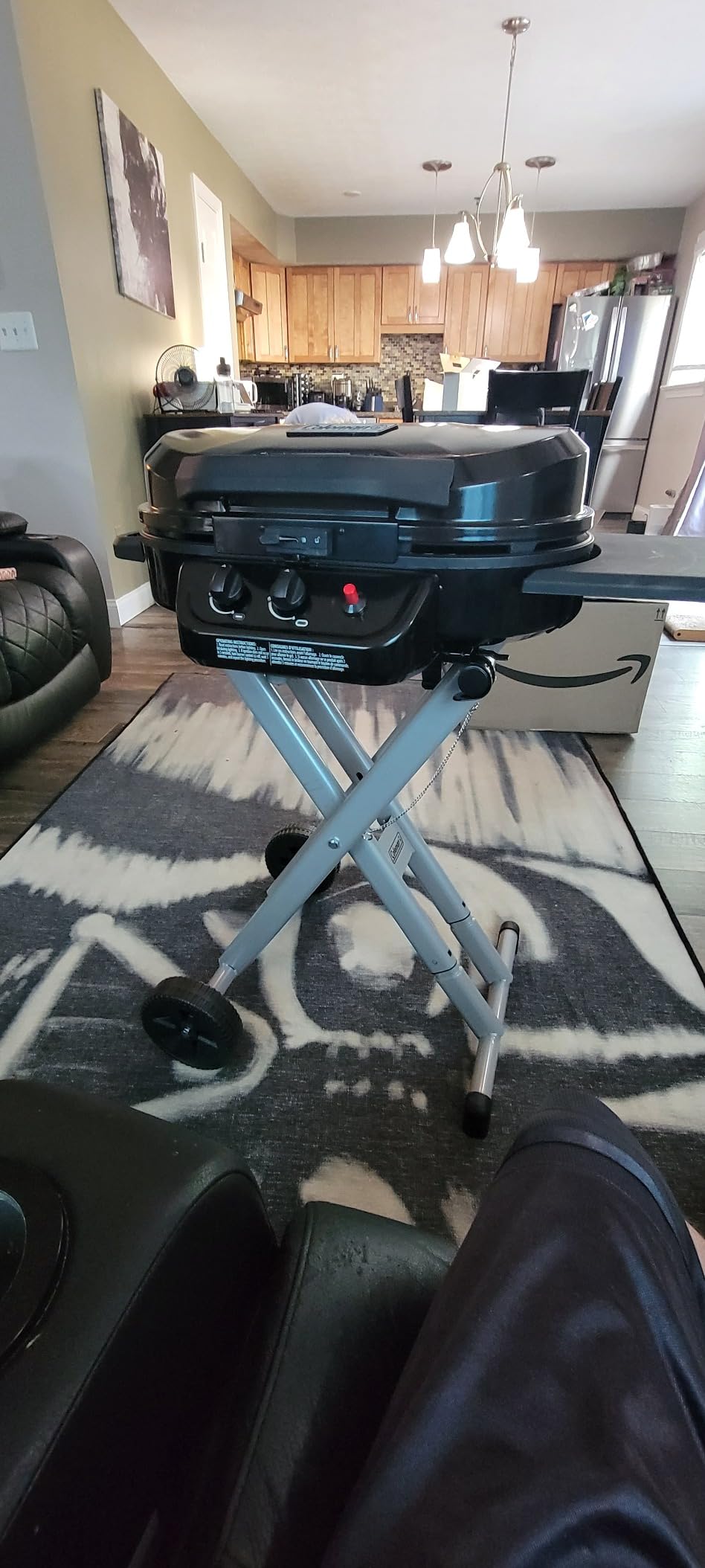 Coleman RoadTrip 225 Portable Propane Grill, 2-Burner Gas Grill with Matchless Ignition & Adjustable Temperature Control, 11,000 BTUs of Power for Grilling, Tailgating, Camping, BBQ, & More customer photo 1