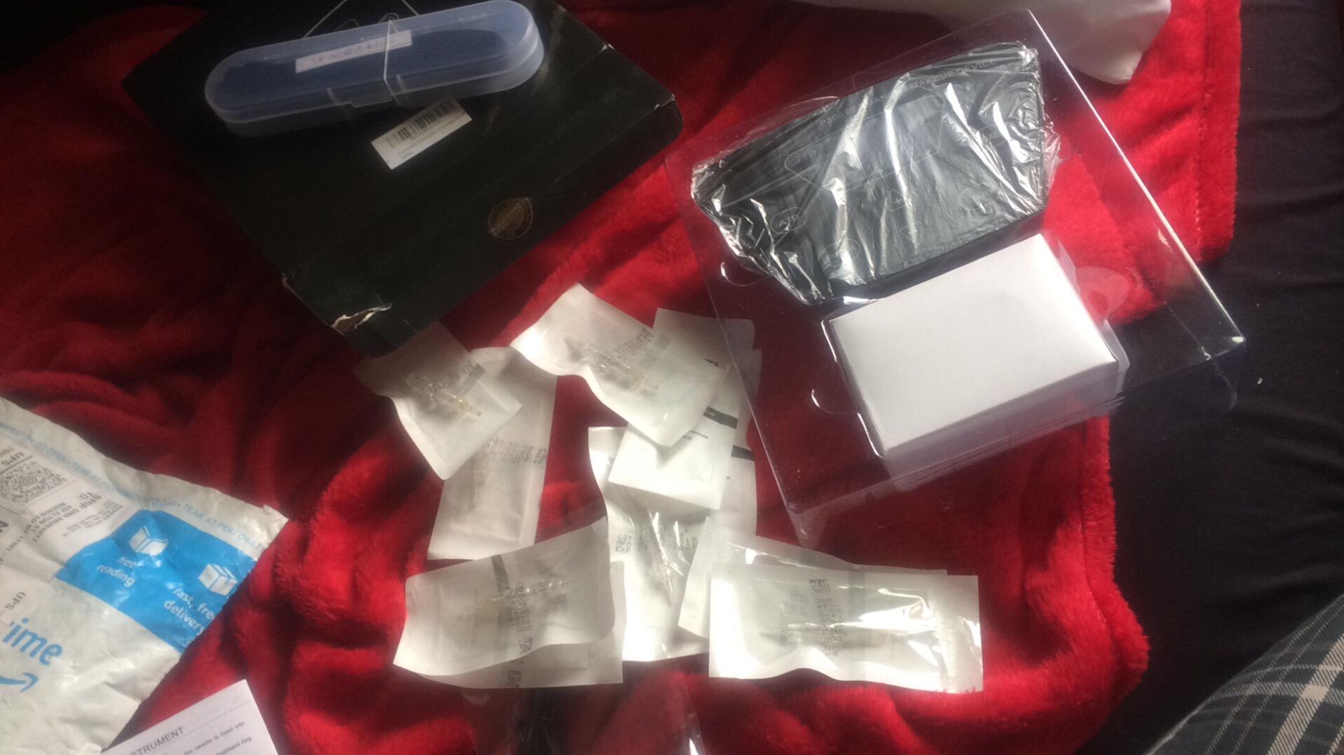 Permanent Makeup Machine - BIOAMSER P300 Permanent Makeup Tattoo Machines Device Kit Include Digital Permanent Makeup Power Supply Permanent Makeup Tattoo Pen and 2 Clip Cord with 10pcs Needles customer photo 1