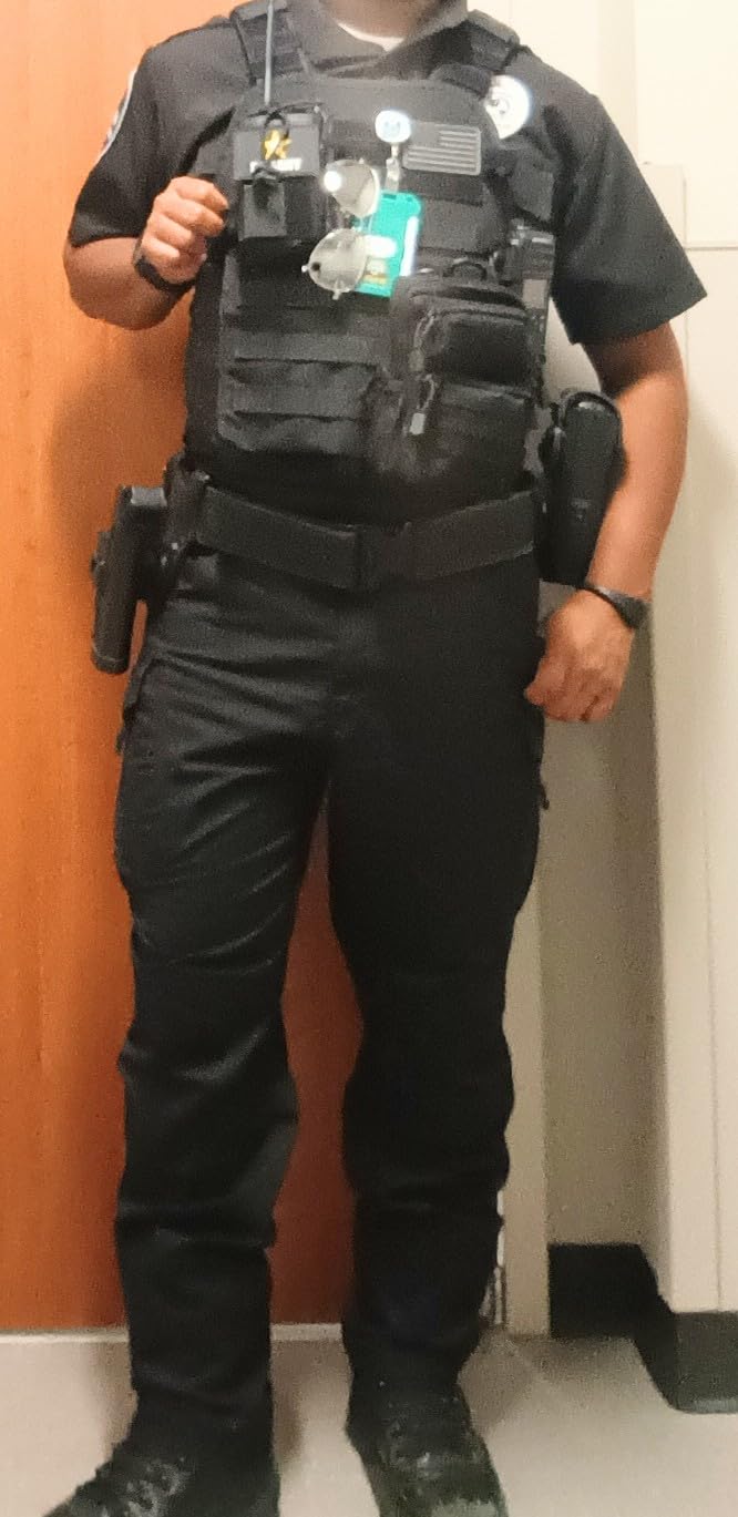 TACVASEN Men's Tactical Pants Hiking Cargo Work Construction customer photo 1