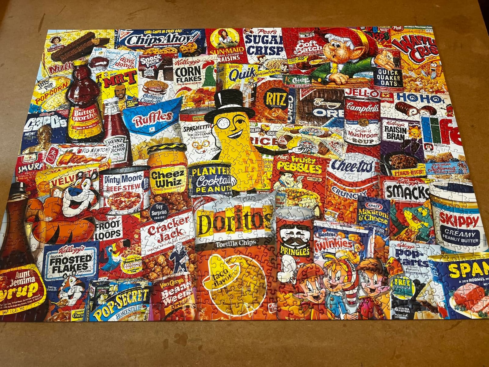 MasterPieces 1000 Piece Jigsaw Puzzle Mom's Pantry | Vintage Kitchen Art | Vintage kitchen 1000 piece puzzle for adults with random cut pieces, matte finish, poster, recycled board, & fun display art customer photo 2