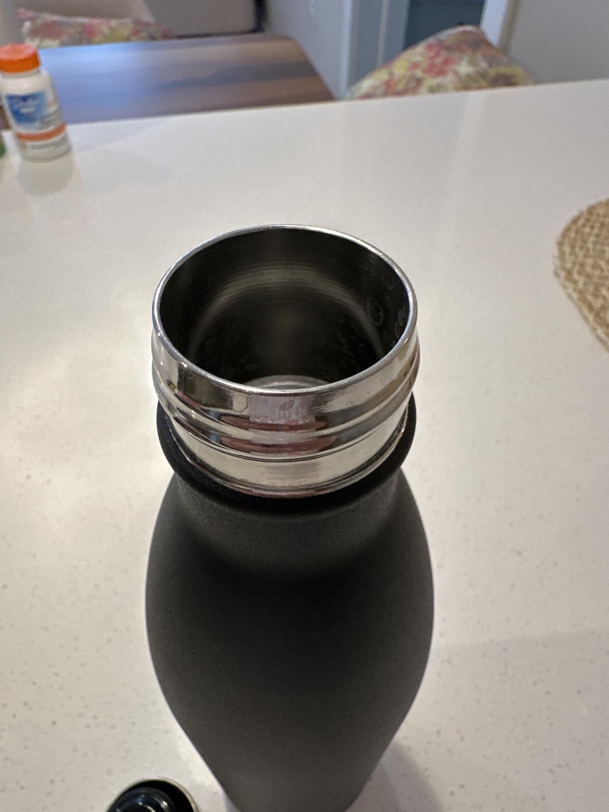 S'well Stainless Steel 17oz Water Bottle, Onyx Black, Triple-Layer Vacuum Insulated customer photo 1