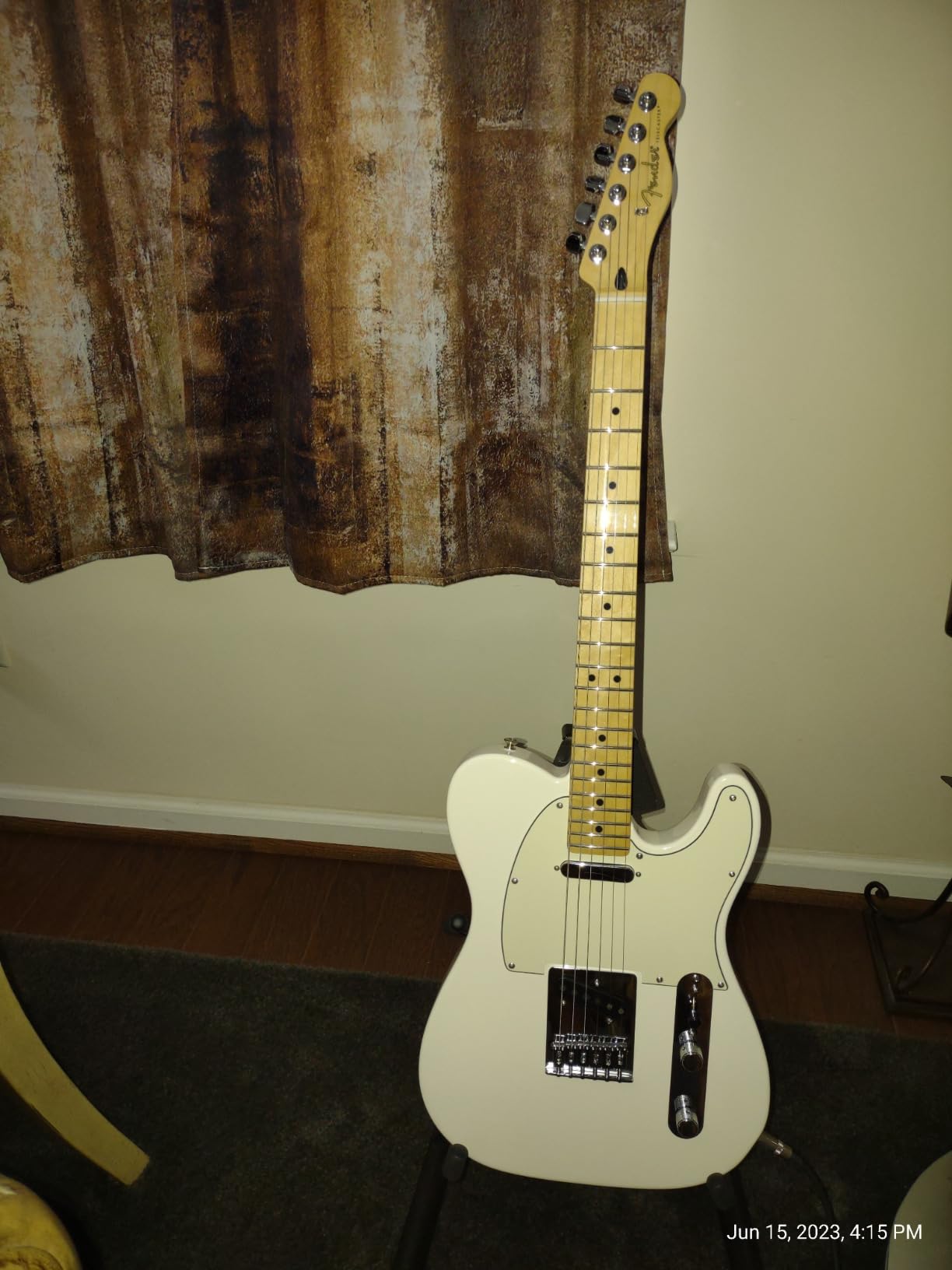 Player Telecaster SS Electric Guitar, Black, Maple Fingerboard customer photo 2