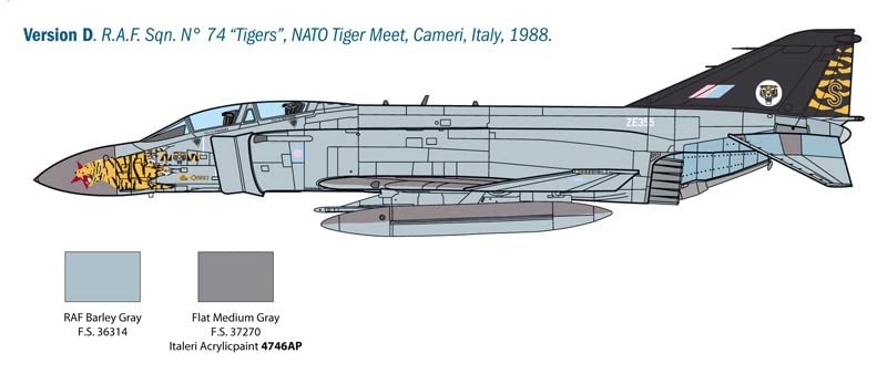 Italeri 2781 1:48 F-4J Phantom II Model Kit customer photo 2