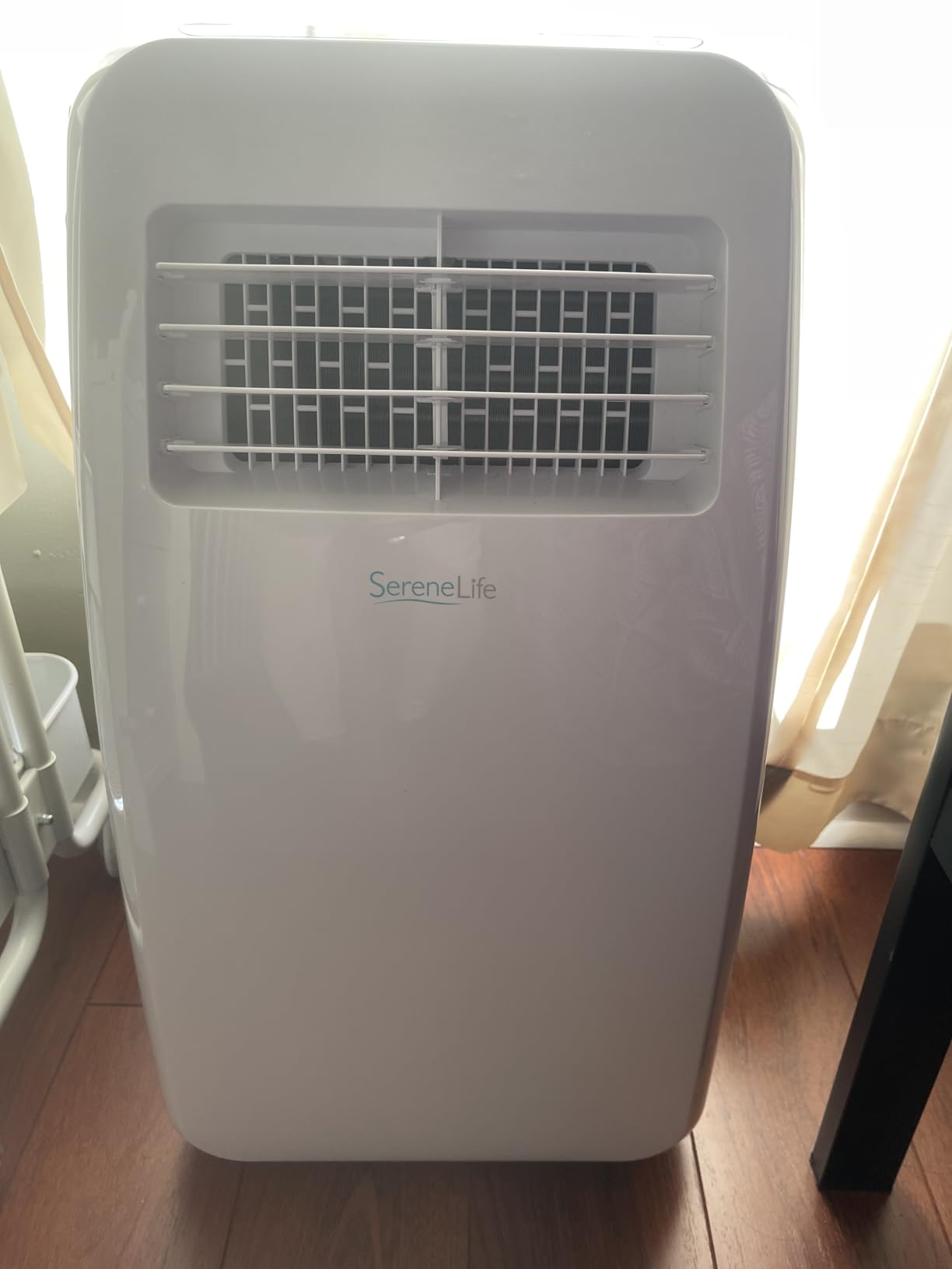 SereneLife Portable Air Conditioner, With Dual Motor, Dehumidifier & Fan | 8,000 BTU AC With Temperature Ranges 64F-90F | Fast Powerful Cooling | 3 Fan Speeds, Remote Control, & Window Exhaust Kit customer photo 1