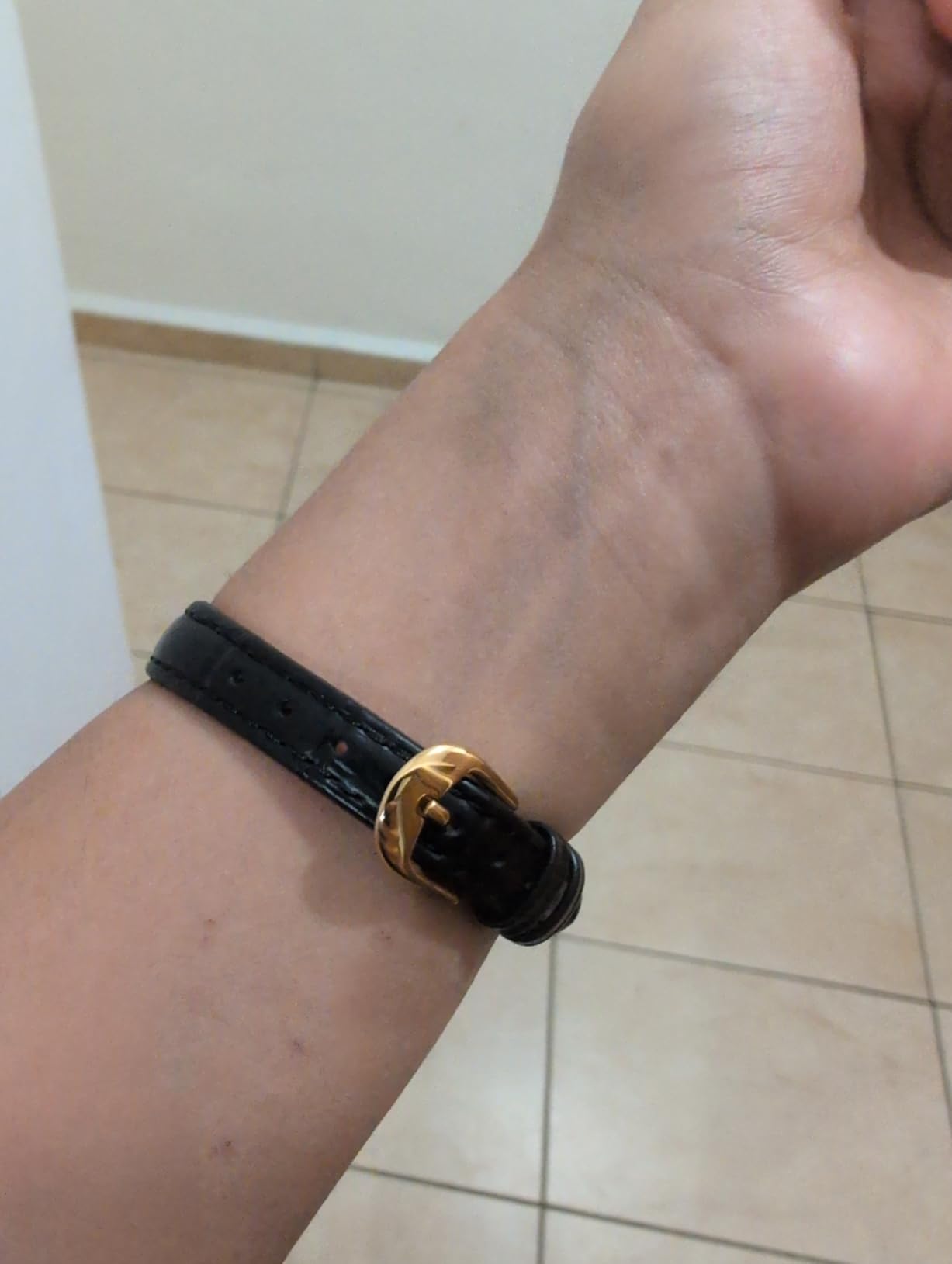 EACHE Crocodile Grain Leather Watch Bands for Men Women 12-22mm customer photo 2