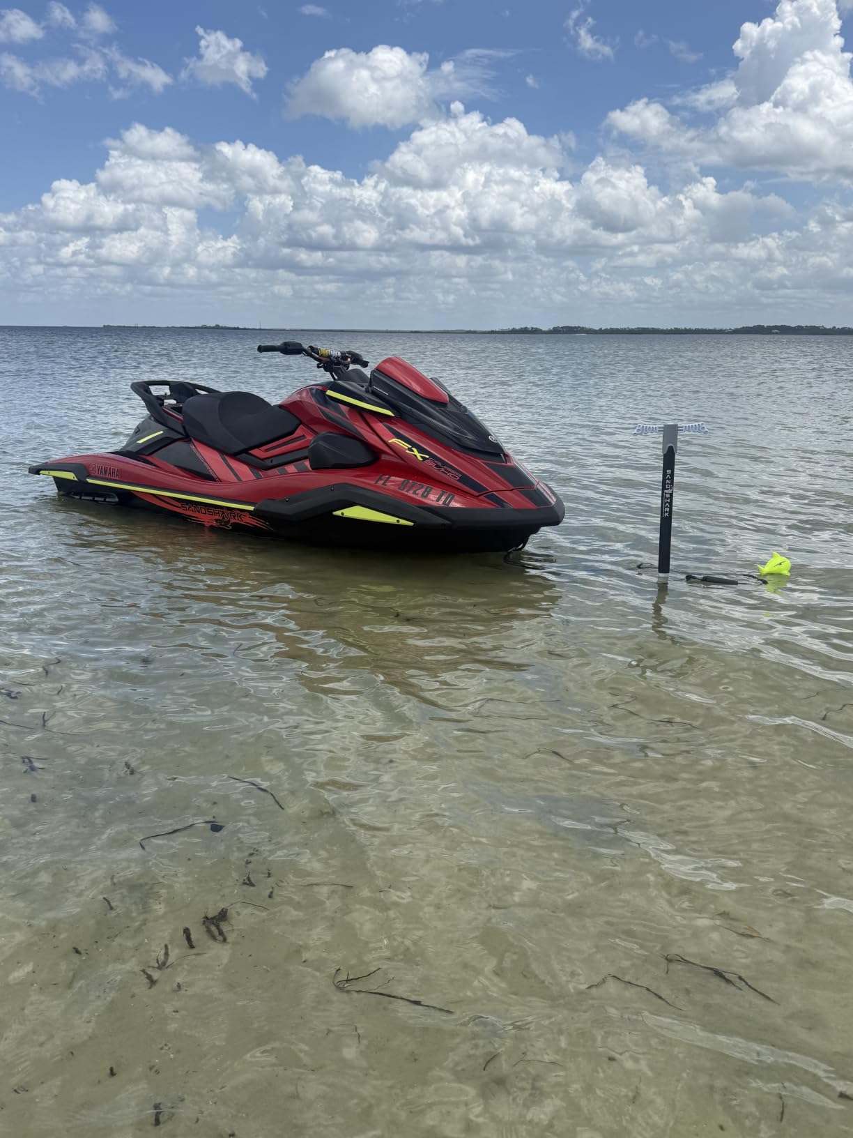 SandShark Supersport 3.0 Shallow Water Anchor - Great Jet Ski, PWC, Pontoon Boat Accessory - Adjusts 29