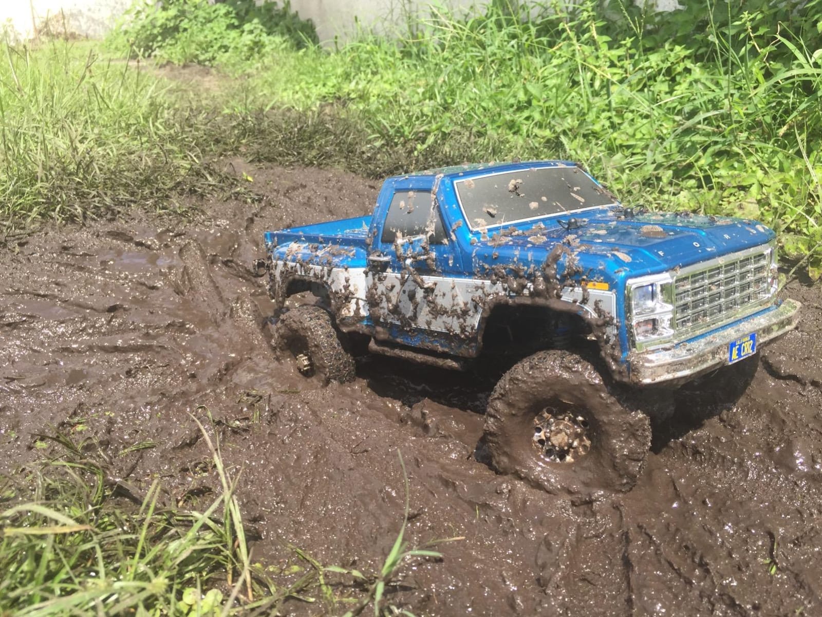 Team Associated CR12 Ford F-150 Pick-Up RTR, Blue, ASC40002 customer photo 2
