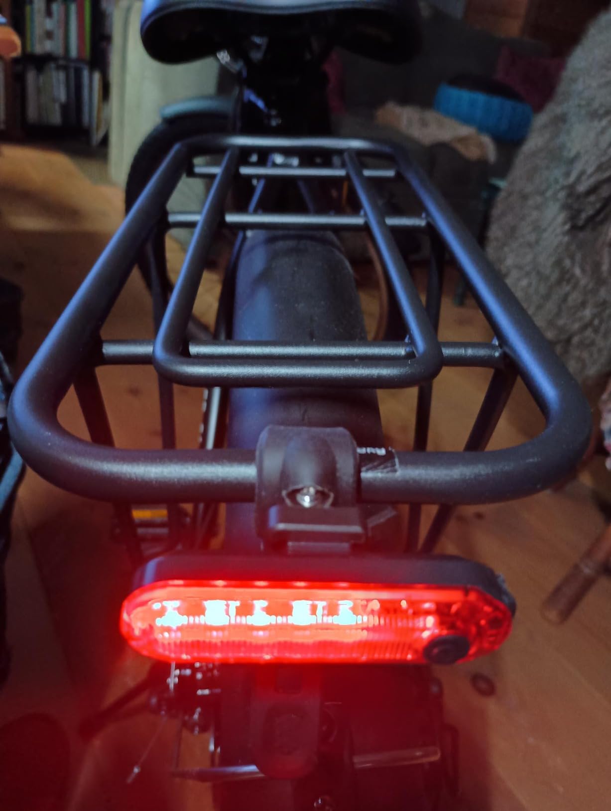 Ascher USB Rechargeable LED Bike Tail Lights 2 Pack, Bright Bicycle Cycling Rear Light, 4 Light Mode Options Safety Bike Light for Adults Kids Men Women Road Mountain (2 USB Cables Included) customer photo 2