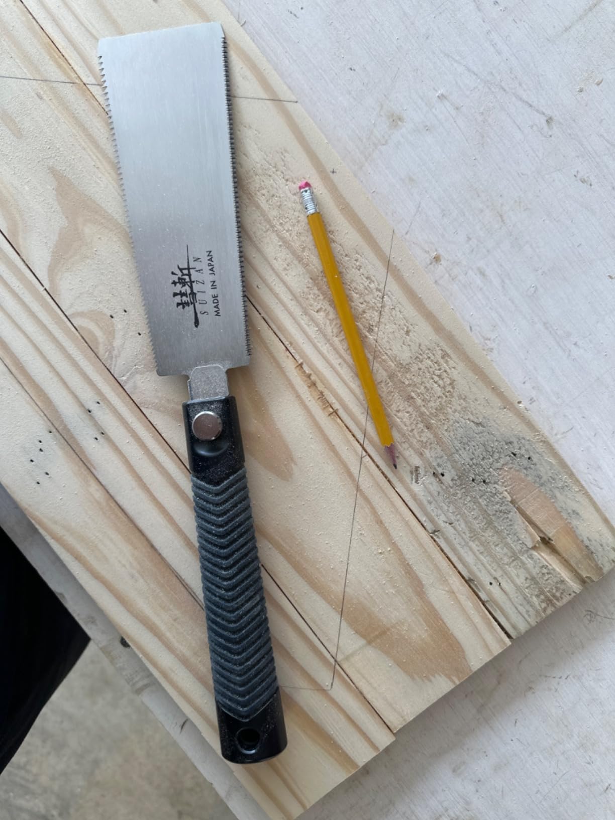 SUIZAN Ryoba Double Edge Saw 7