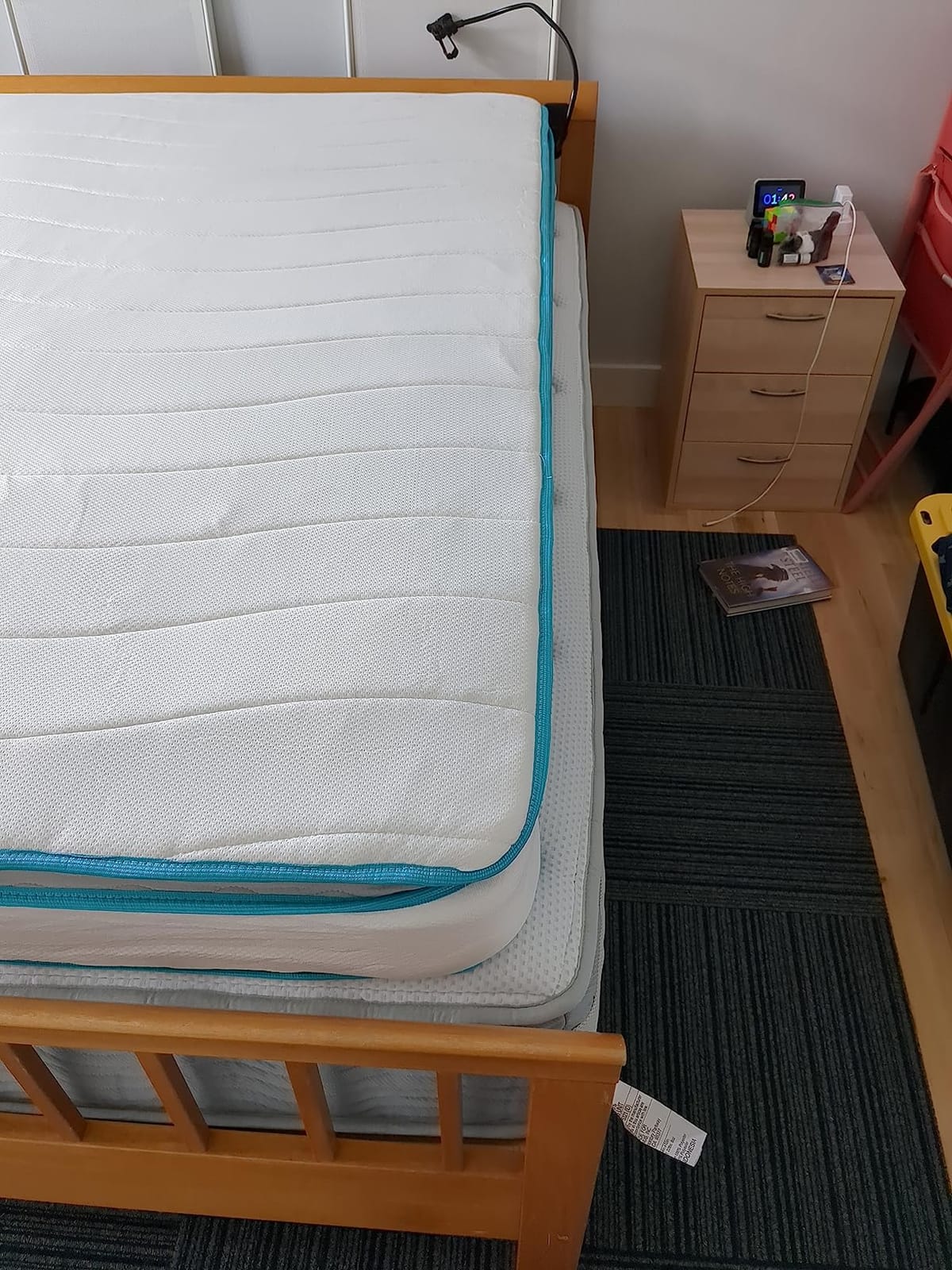 Linenspa 10 Inch Hybrid Mattress - Medium Feel - Twin XL - Bed in a Box customer photo 2