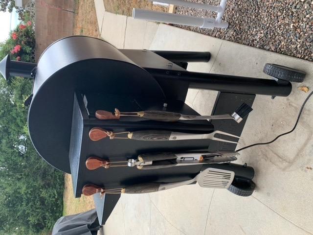 Grillaholics Premium BBQ Grill Tools - The Ultimate Grilling Gift for Dad - Luxury 4-Piece Barbecue Utensils Grill Set with Wooden Gift Box customer photo 2